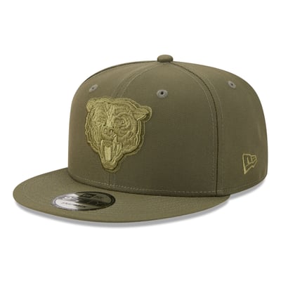 Chicago Bears New Era Color Pack 9FIFTY Snapback Hat - Olive