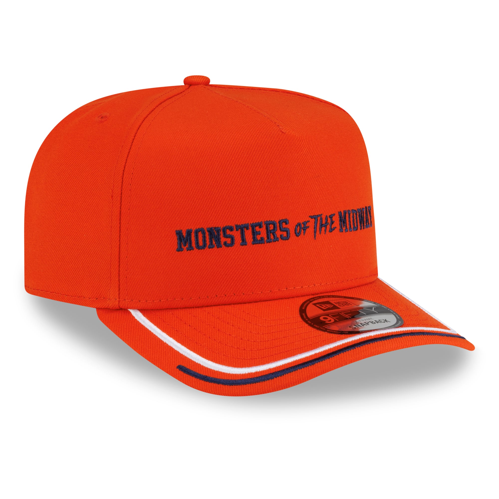 Casquette snapback New Era orange Chicago Bears 2026 Rivalries Collection Fan Pack A-Frame 9FIFTY pour homme