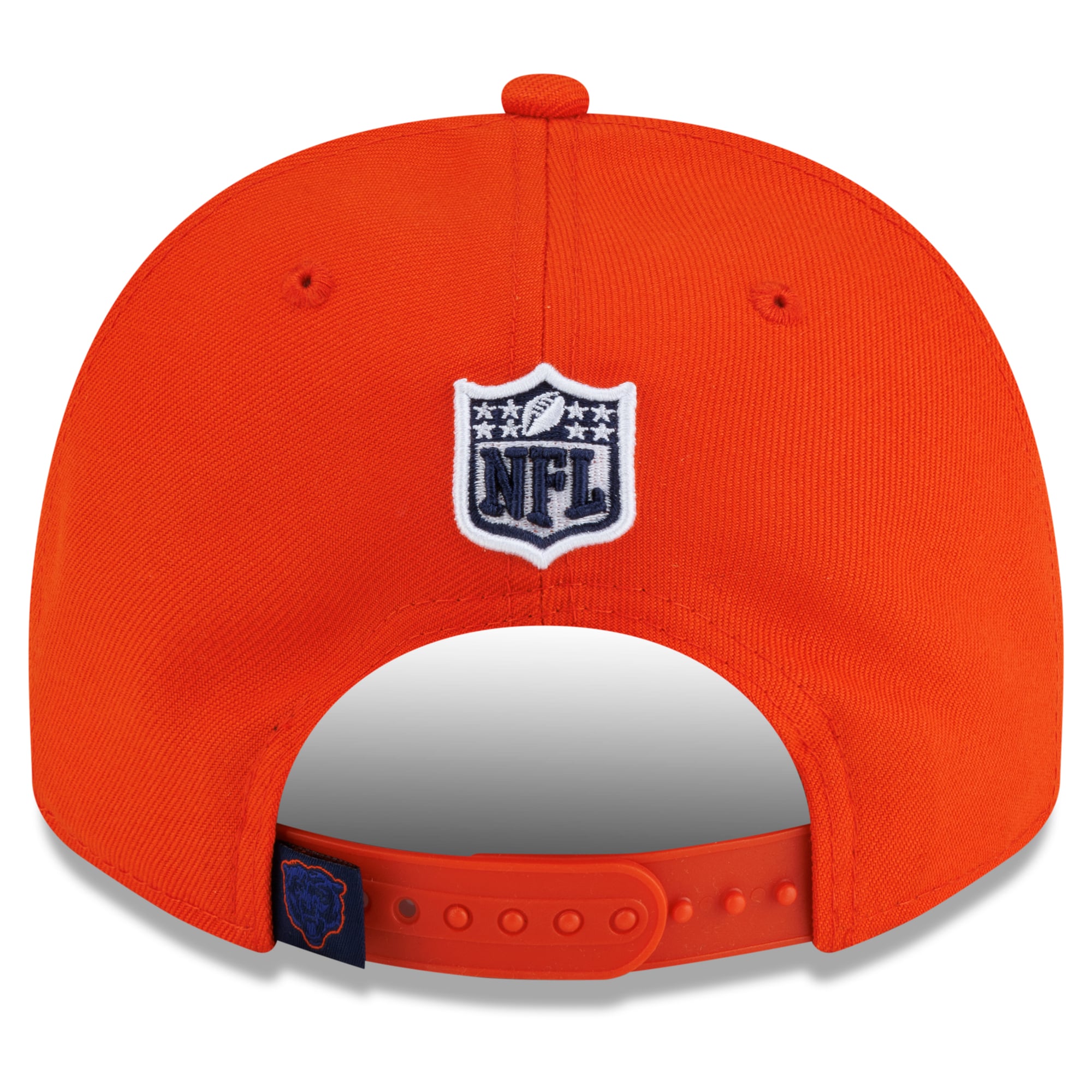 Casquette snapback New Era orange Chicago Bears 2026 Rivalries Collection Fan Pack A-Frame 9FIFTY pour homme