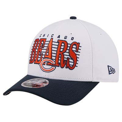 Chicago Bears New Era Loyal 9FORTY M-Crown Adjustable Hat - White