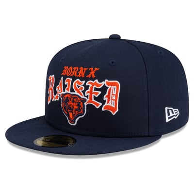 Chicago Bears New Era x Born x Raised 59FIFTY Fitted Hat - Navy