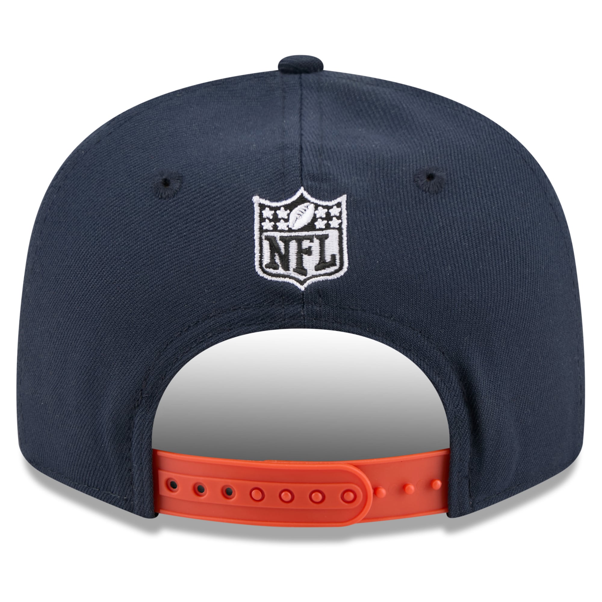 Casquette snapback New Era x Born x Raised Chicago Bears 9FIFTY pour homme, bleu marine et orange