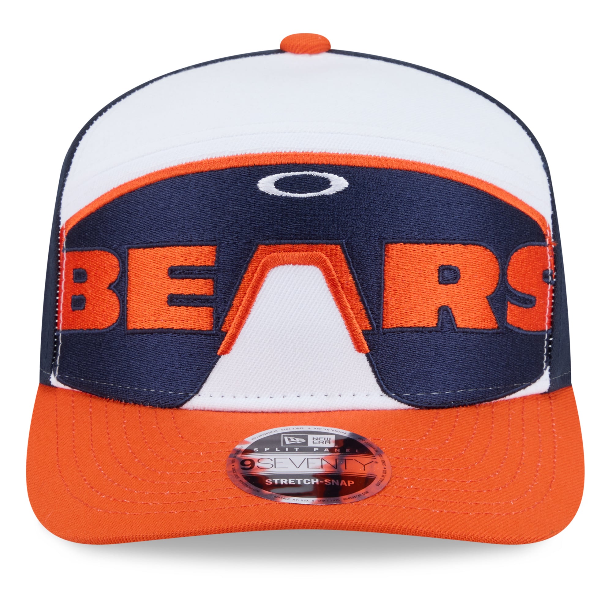 Men's New Era x Oakley Navy Chicago Bears 9SEVENTY Adjustable Hat