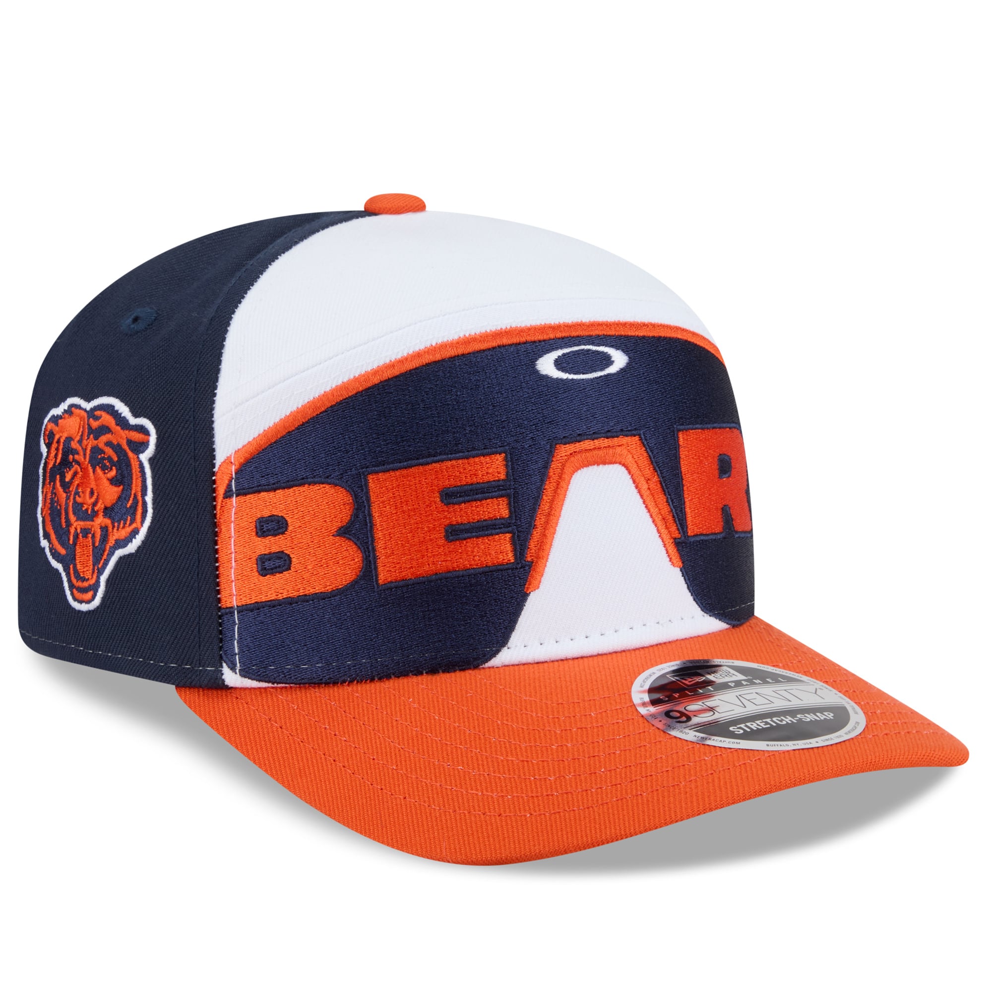 Men's New Era x Oakley Navy Chicago Bears 9SEVENTY Adjustable Hat
