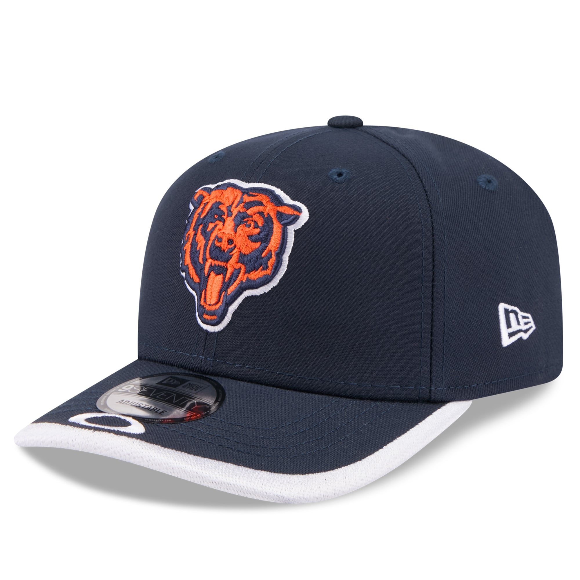 Men's New Era x Oakley Navy Chicago Bears 9SEVENTY Adjustable Hat