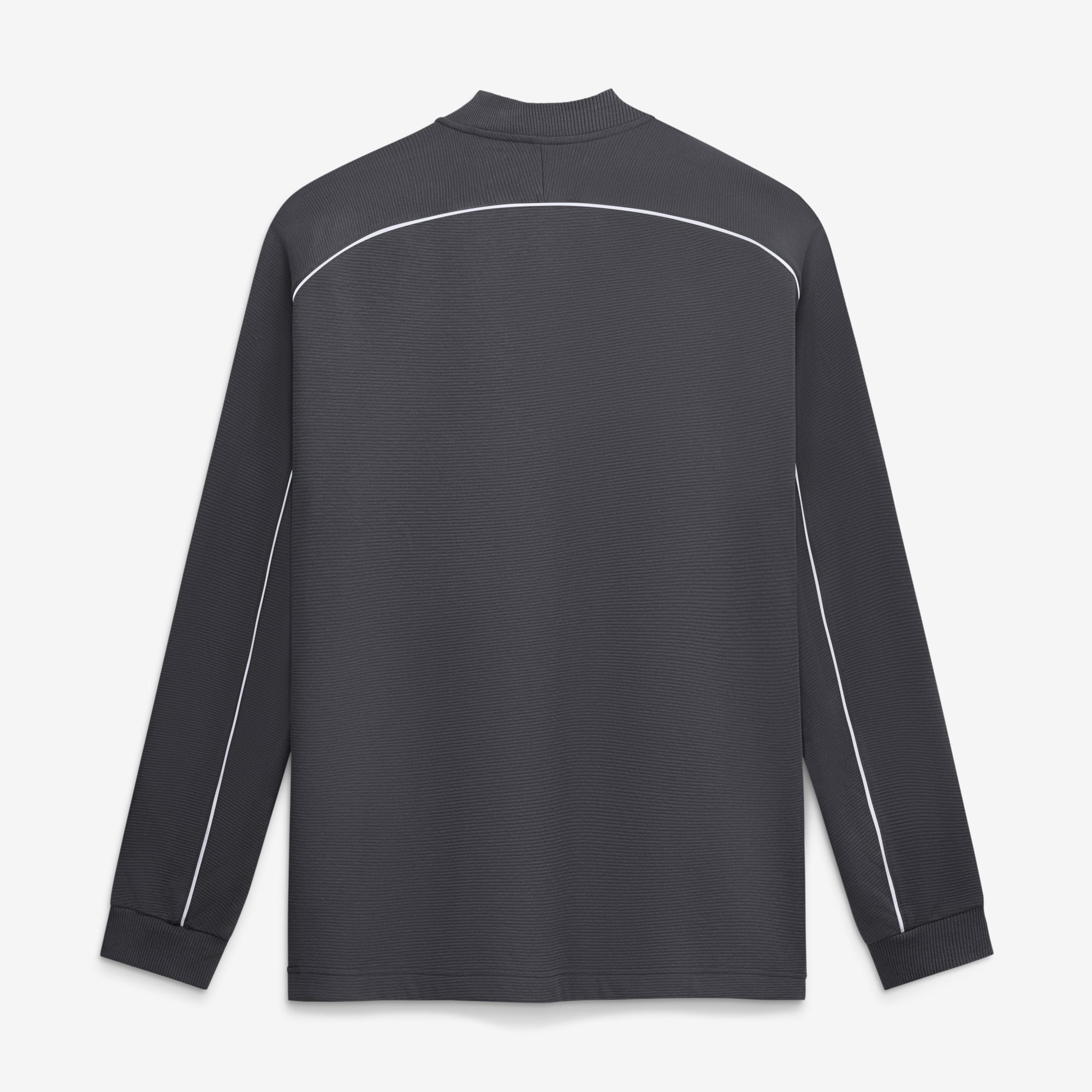 Pull-over Nike Chicago Bears Par Raglan Tri-Blend Therma-FIT demi-zip pour homme, couleur anthracite.