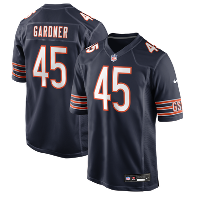 Beau Gardner Chicago Bears Nike Team Game Jersey - Navy