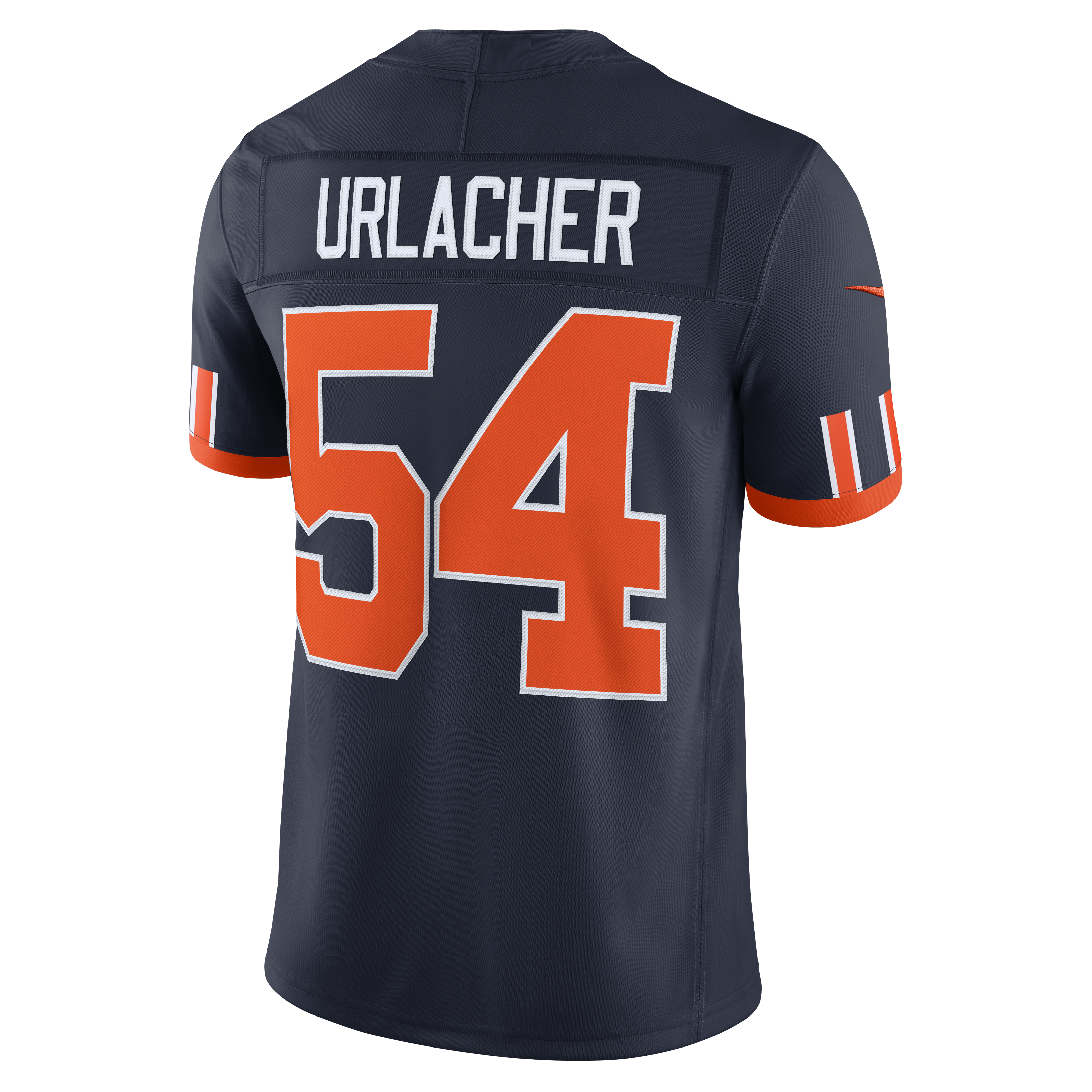 Men's Nike Brian Urlacher Navy Chicago Bears 2026 Rivalries Collection Game Jersey