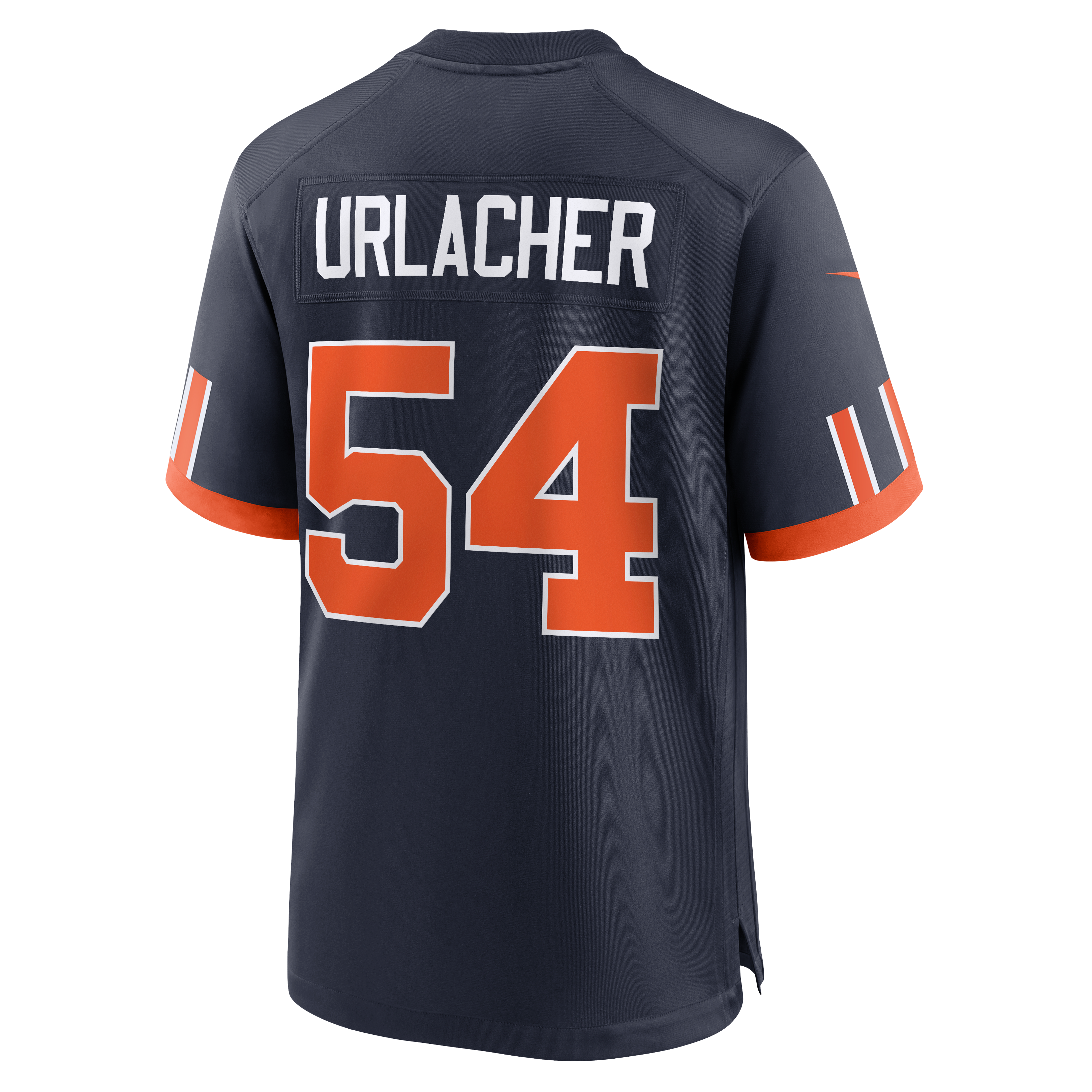 Men's Nike Brian Urlacher Navy Chicago Bears 2026 Rivalries Collection Game Jersey