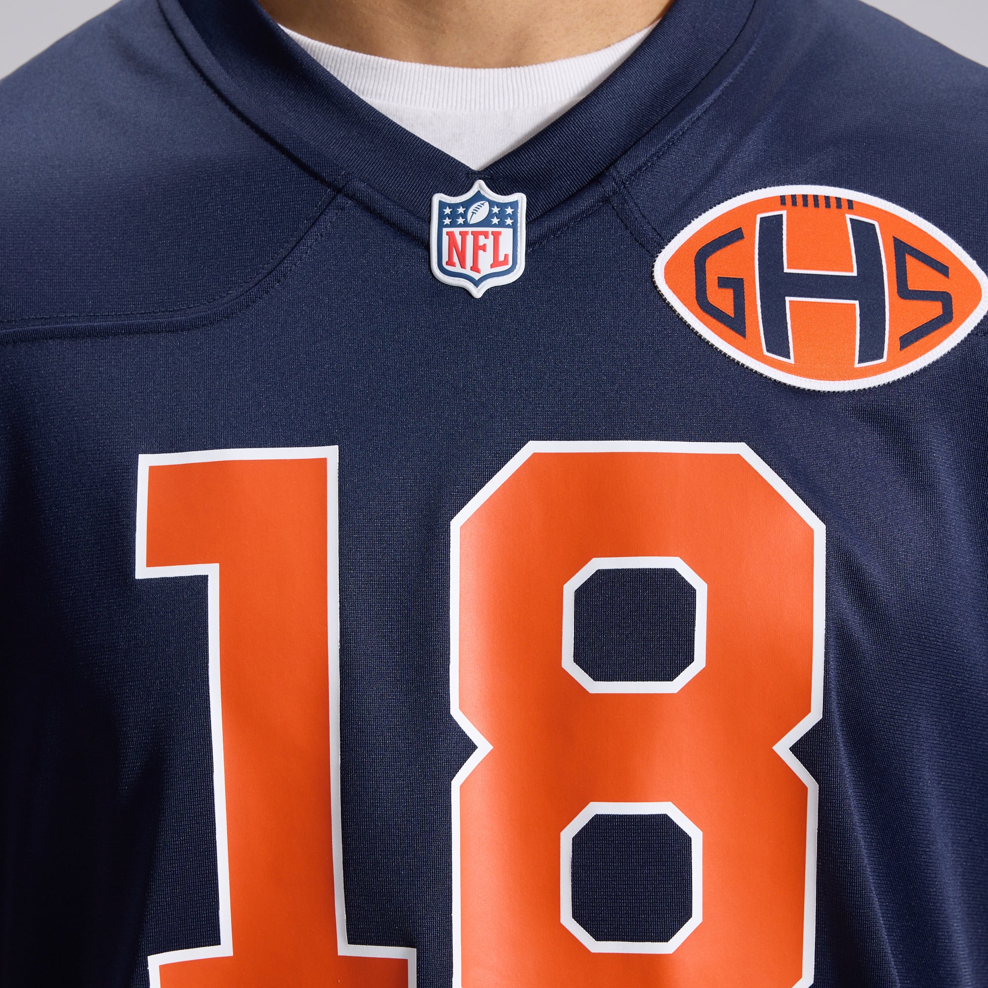 Men's Nike Caleb Williams Navy Chicago Bears 2026 Rivalries Collection Game Jersey