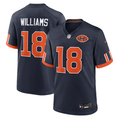 Maillot de match Caleb Williams Chicago Bears Nike Collection 2026 Rivalries - Bleu marine