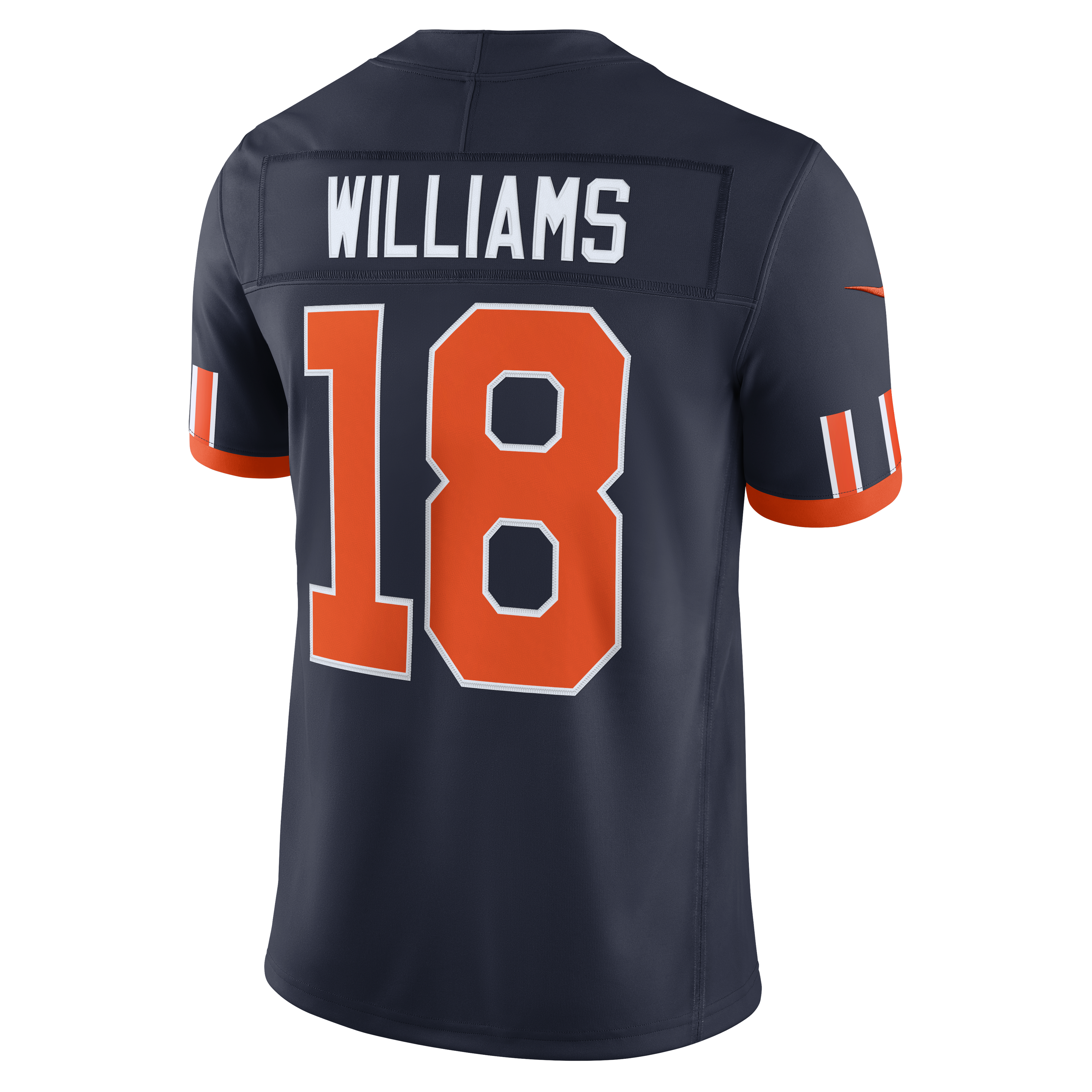 Men's Nike Caleb Williams Navy Chicago Bears 2026 Rivalries Collection Stitched Limited Jersey