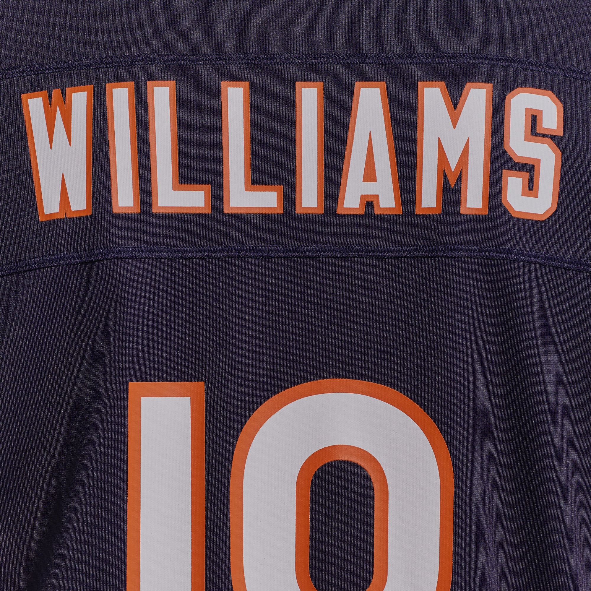 Maillot de jeu Nike Caleb Williams bleu marine pour homme des Chicago Bears