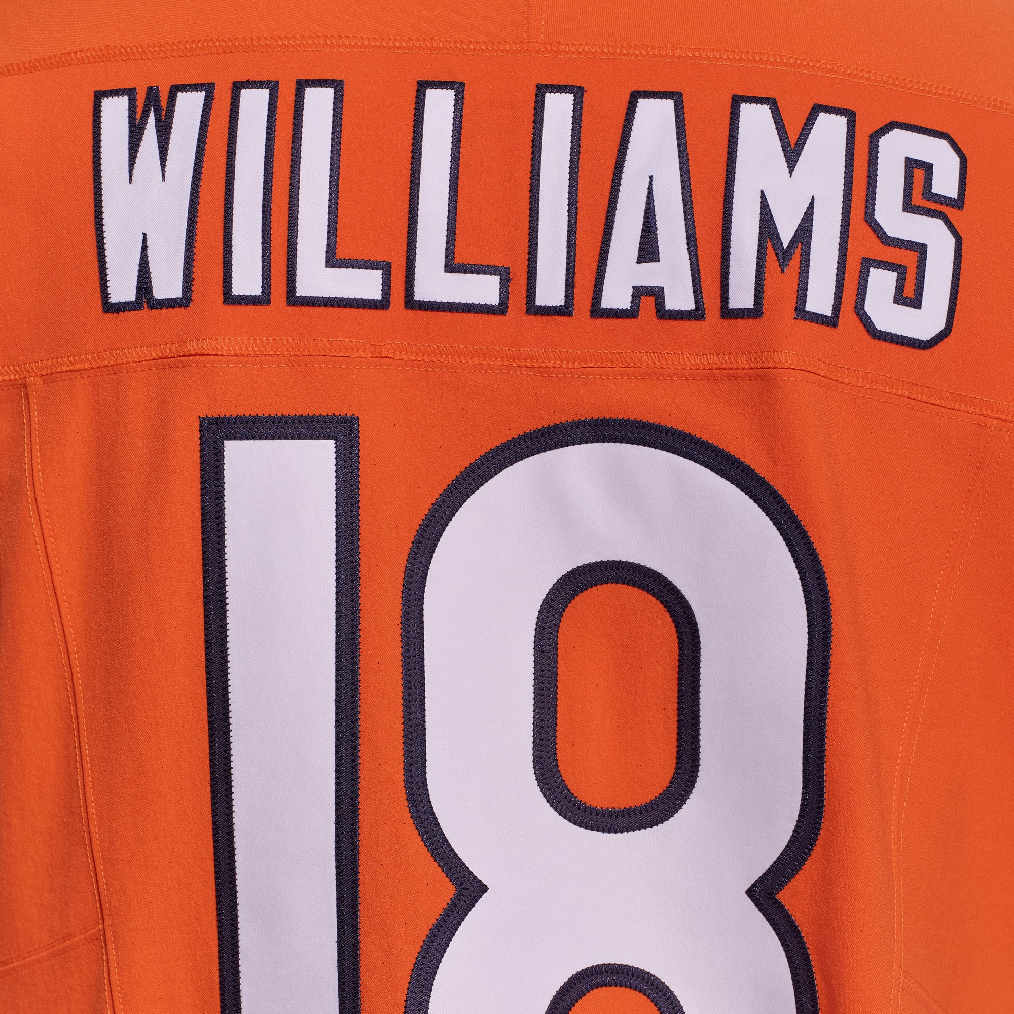 Maillot Nike Alternate Vapor F.U.S.E. Elite pour homme Caleb Williams des Chicago Bears Orange