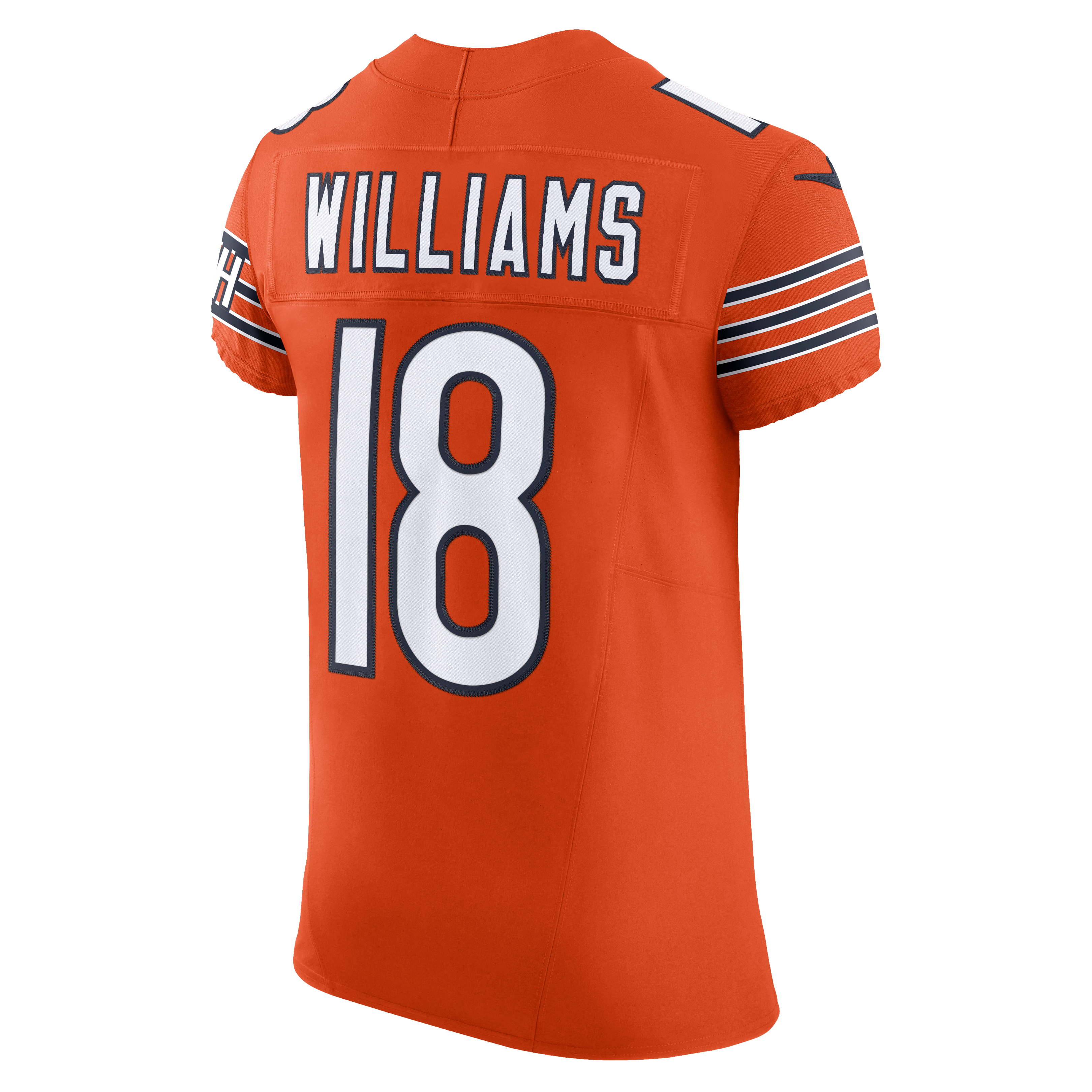Maillot Nike Alternate Vapor F.U.S.E. Elite pour homme Caleb Williams des Chicago Bears Orange