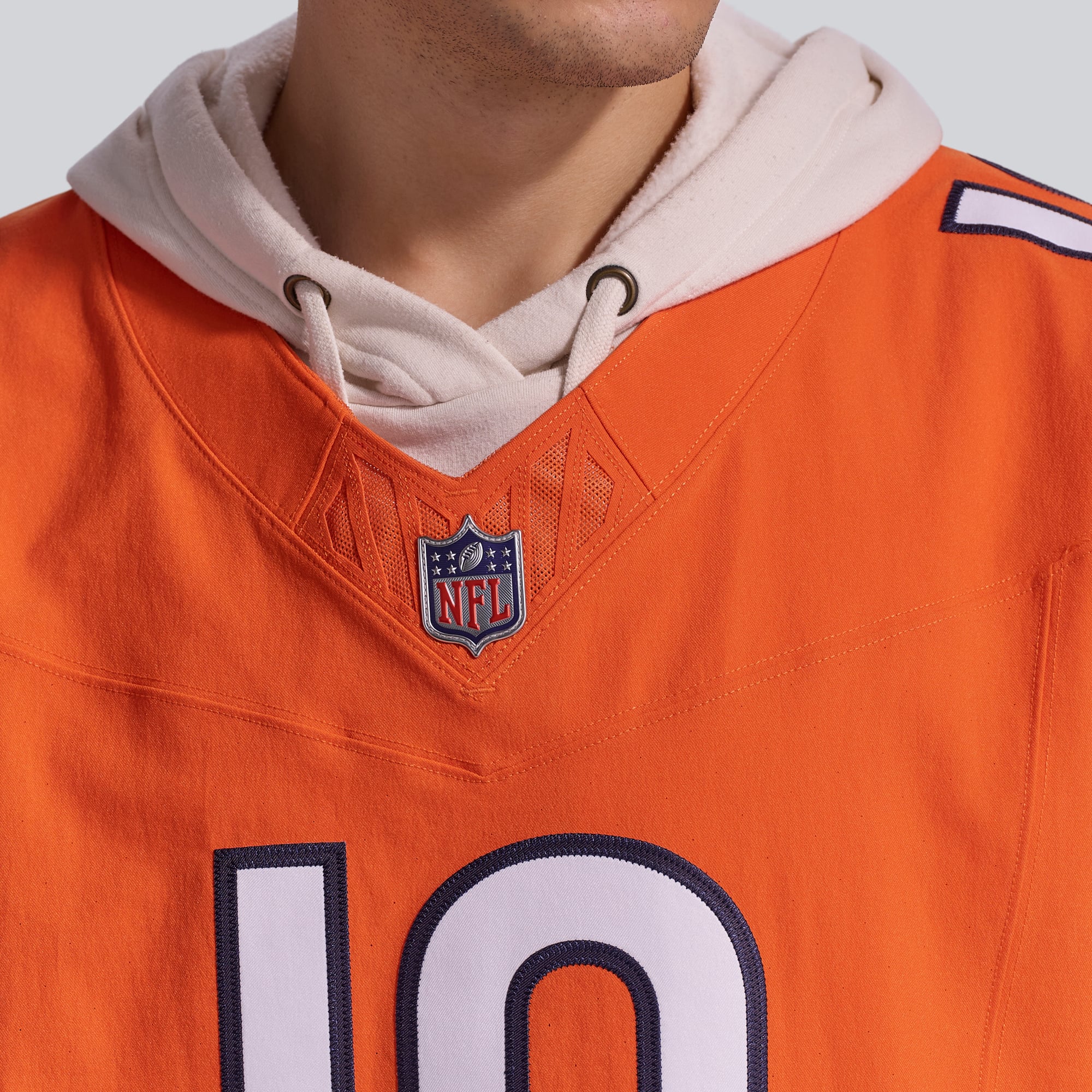 Maillot Nike Alternate Vapor F.U.S.E. Elite pour homme Caleb Williams des Chicago Bears Orange
