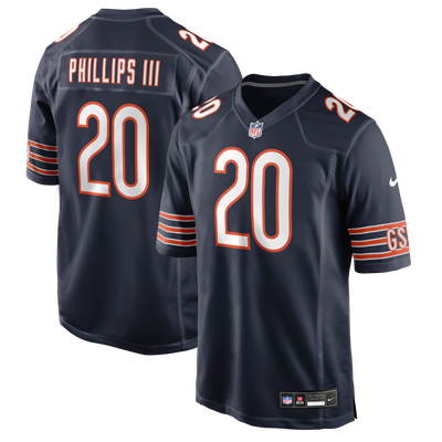 Clark Phillips III Chicago Bears Nike Team Game Jersey - Navy
