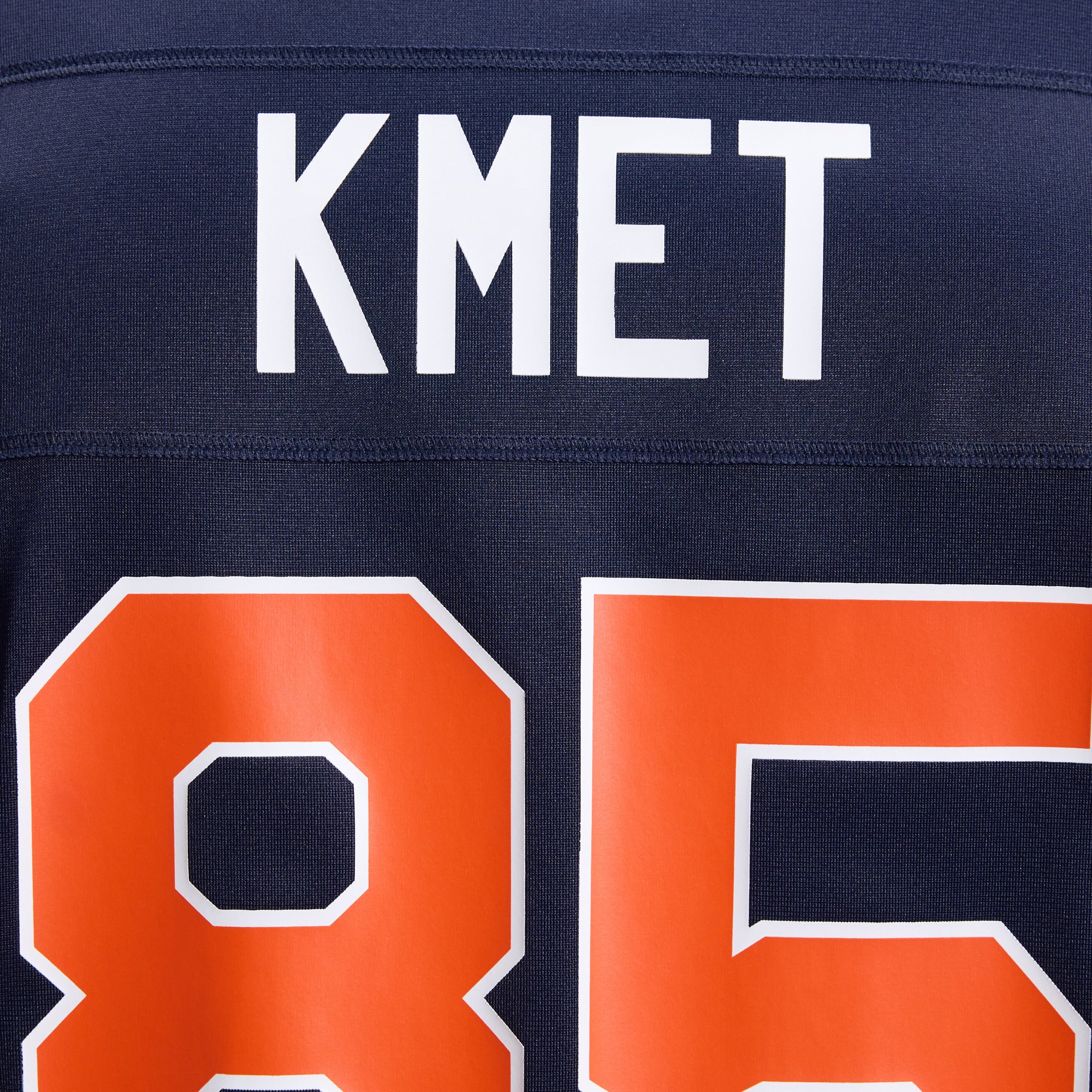 Men's Nike Cole Kmet Navy Chicago Bears 2026 Rivalries Collection Game Jersey