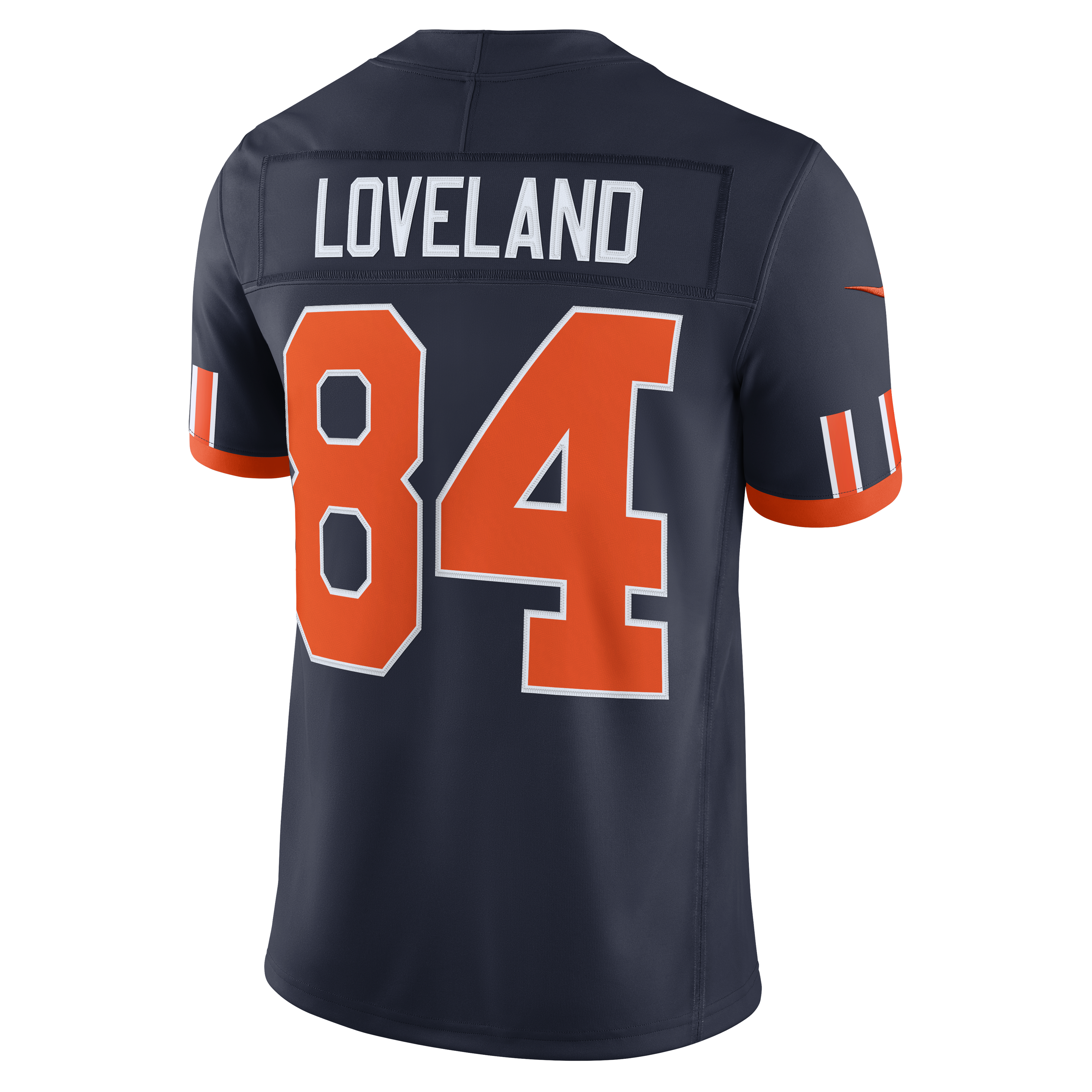 Men's Nike Colston Loveland Navy Chicago Bears 2026 Rivalries Collection Stitched Limited Jersey