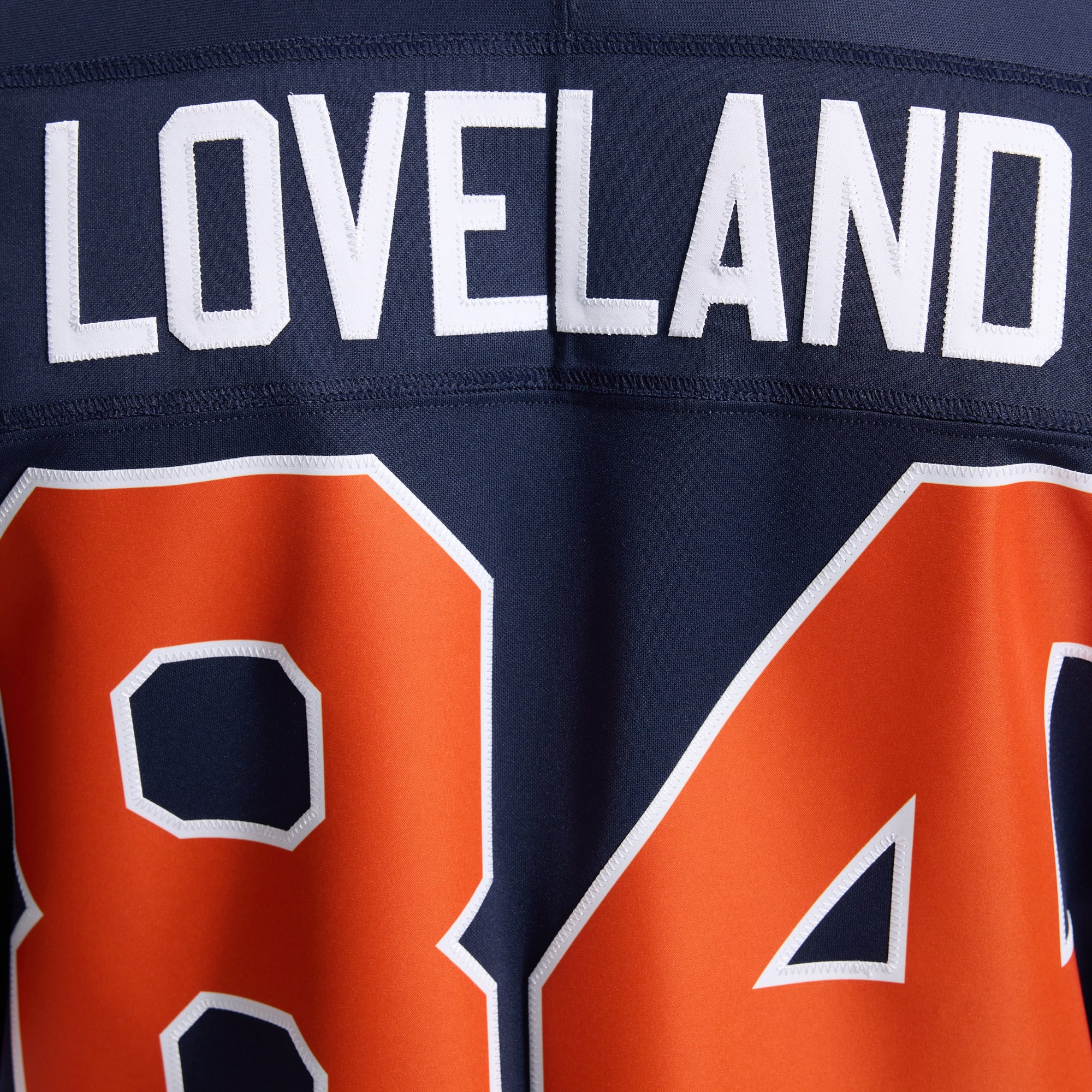Men's Nike Colston Loveland Navy Chicago Bears 2026 Rivalries Collection Stitched Limited Jersey