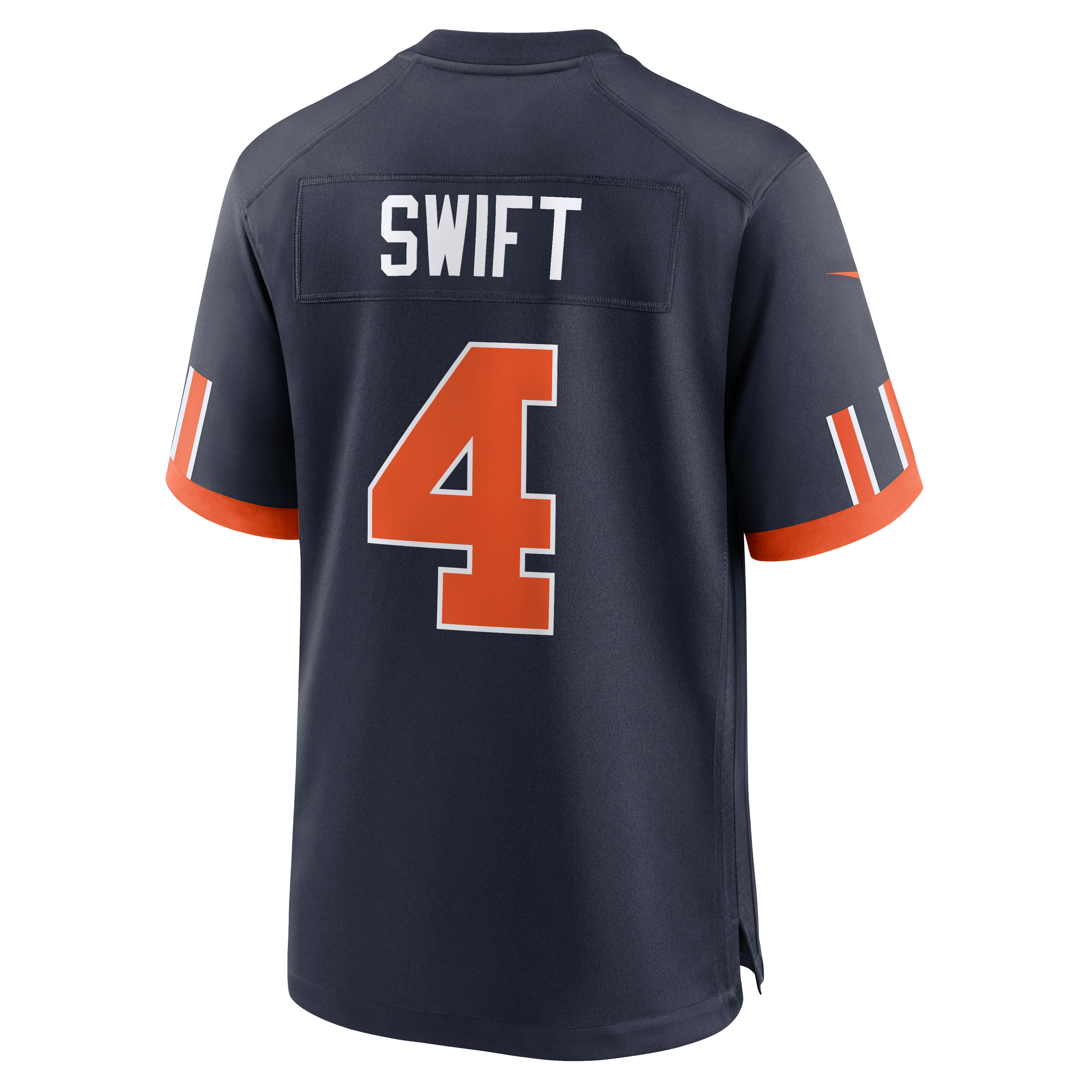 Men's Nike D'Andre Swift Navy Chicago Bears 2026 Rivalries Collection Game Jersey