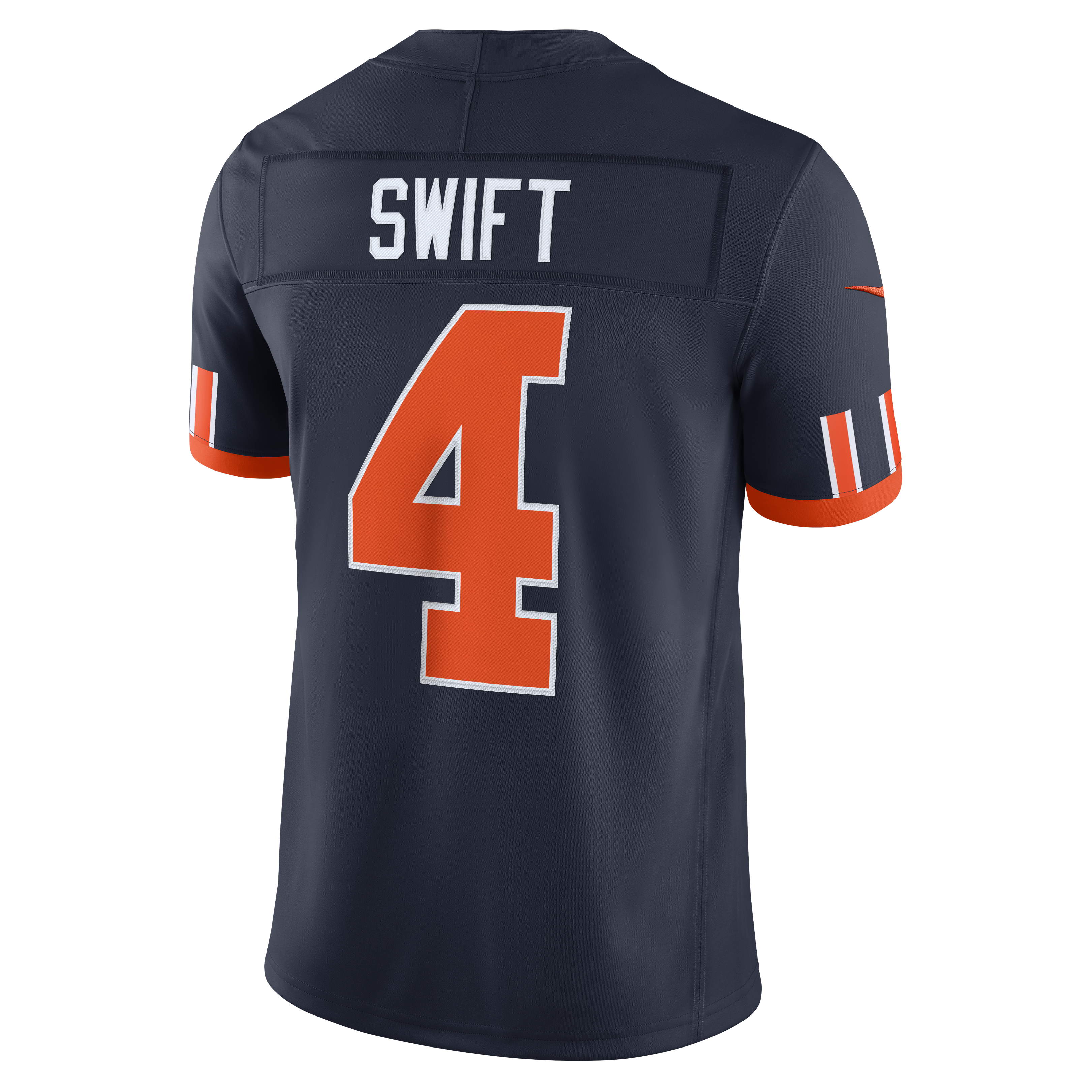 Men's Nike D'Andre Swift Navy Chicago Bears 2026 Rivalries Collection Stitched Limited Jersey