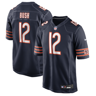 Devin Bush Chicago Bears Nike Team Game Jersey - Navy