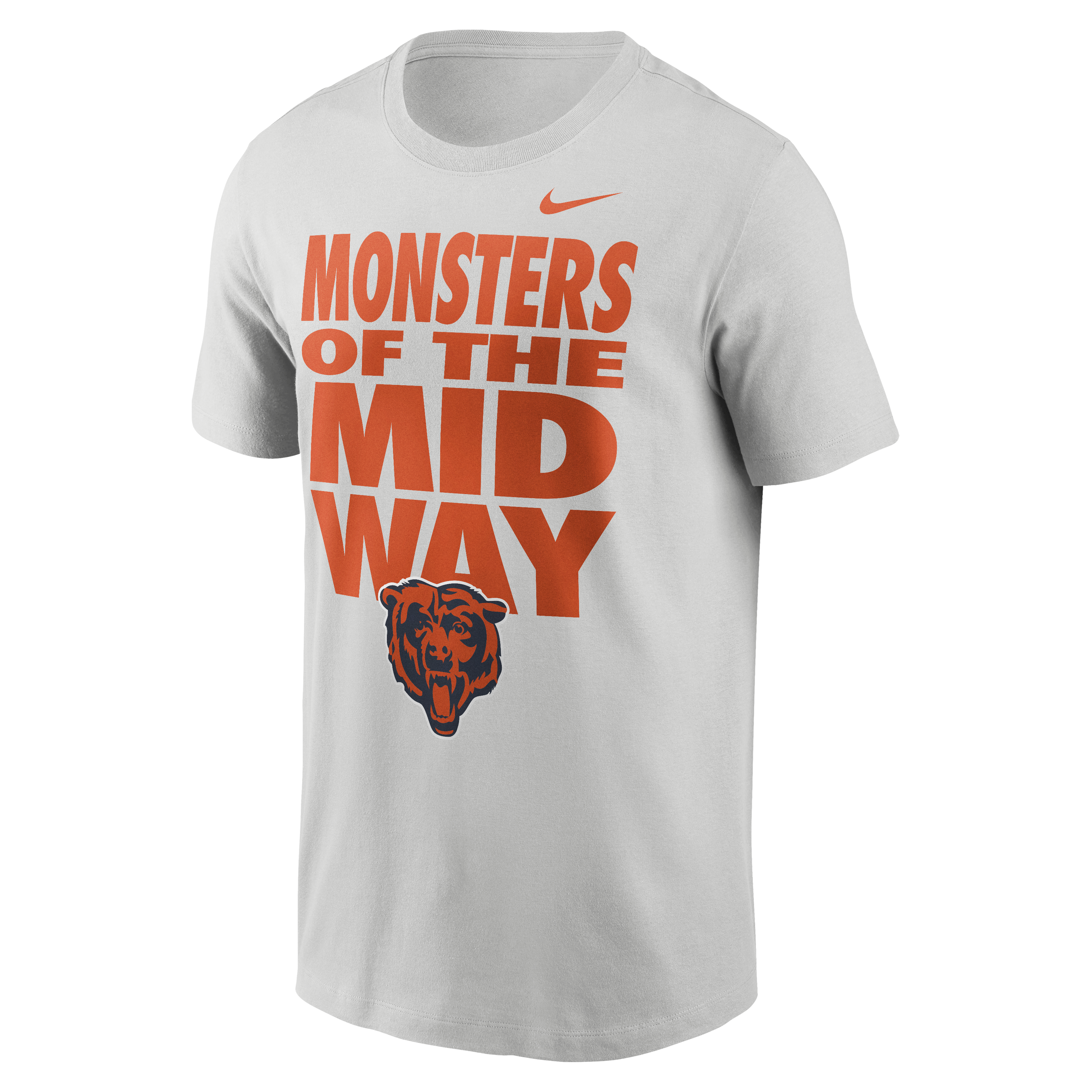 Men's Nike Gray Chicago Bears We Run This T-Shirt