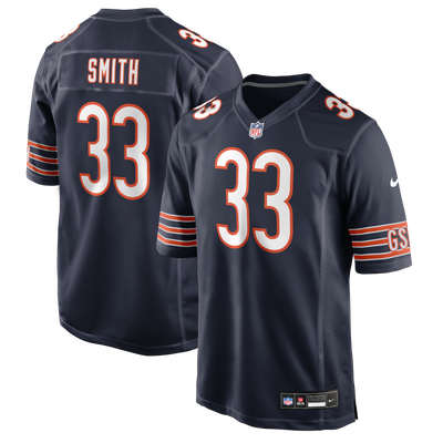 Keidron Smith Chicago Bears Nike Team Game Jersey - Navy