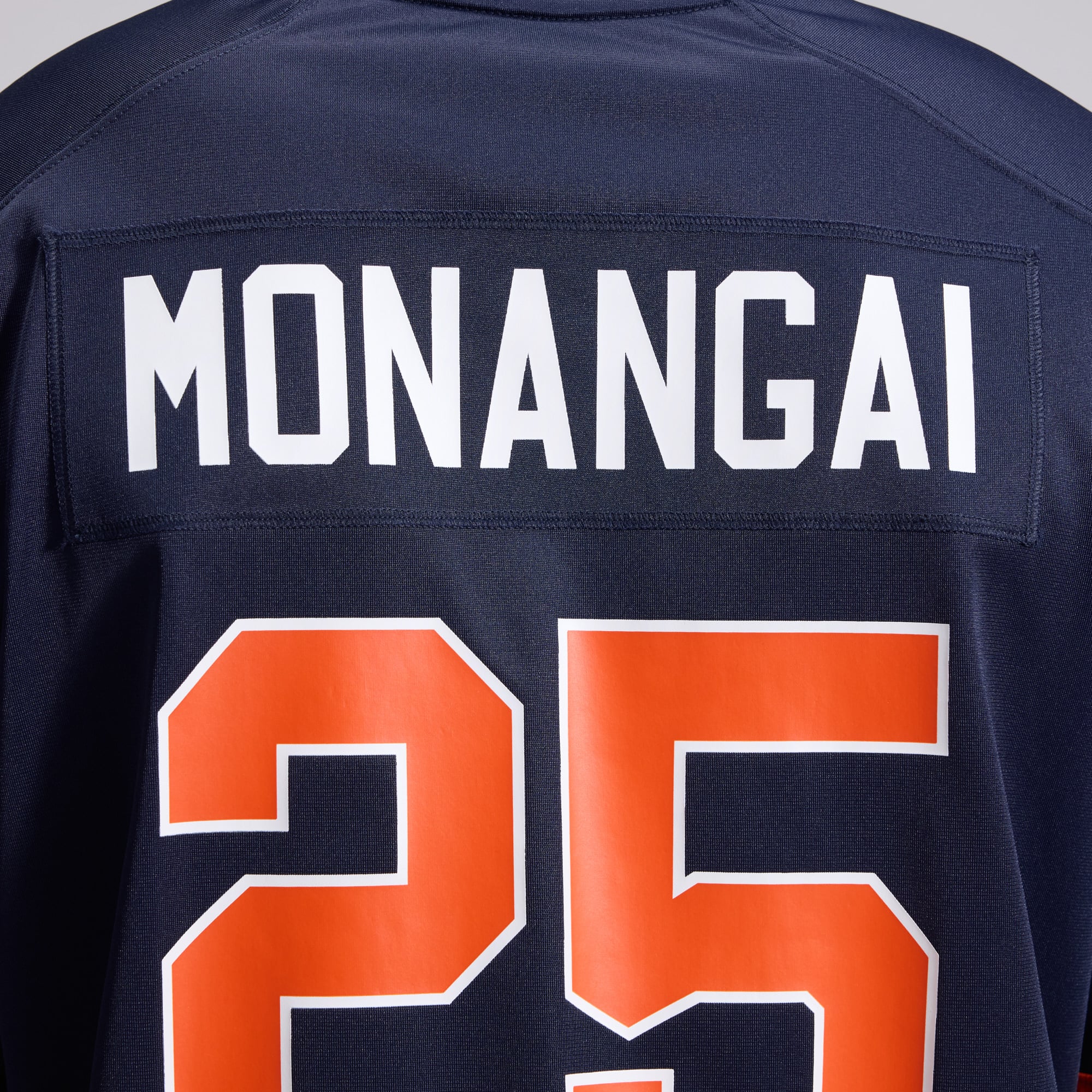 Men's Nike Kyle Monangai Navy Chicago Bears 2026 Rivalries Collection Game Jersey