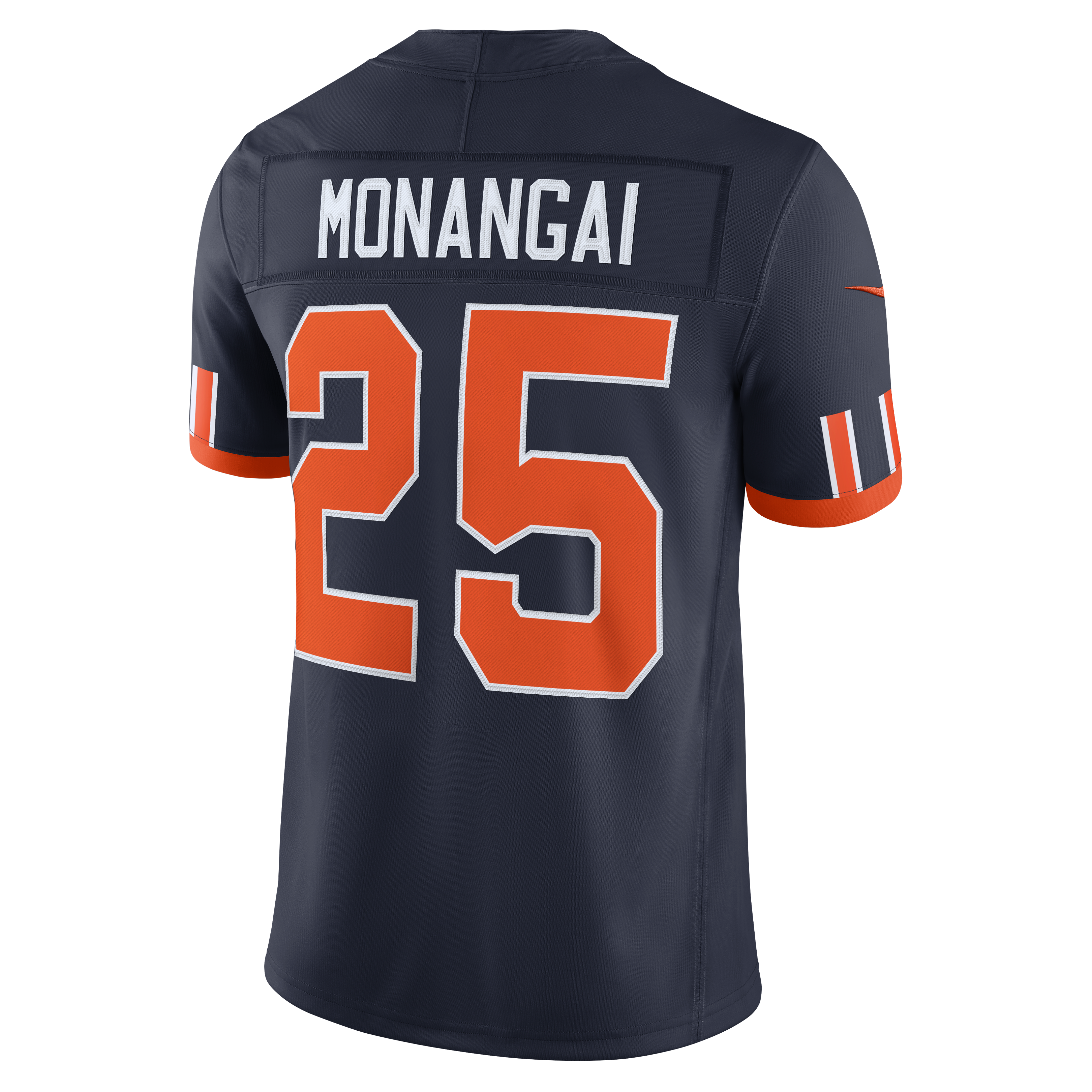 Men's Nike Kyle Monangai Navy Chicago Bears 2026 Rivalries Collection Stitched Limited Jersey