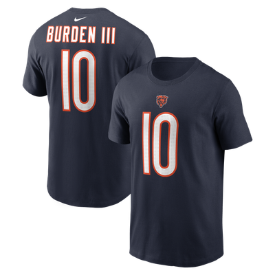 Luther Burden III Chicago Bears Nike Name & Number T-Shirt - Navy