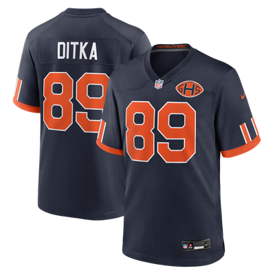 Mike Ditka Chicago Bears Nike 2026 Rivalries Collection Game Jersey - Navy