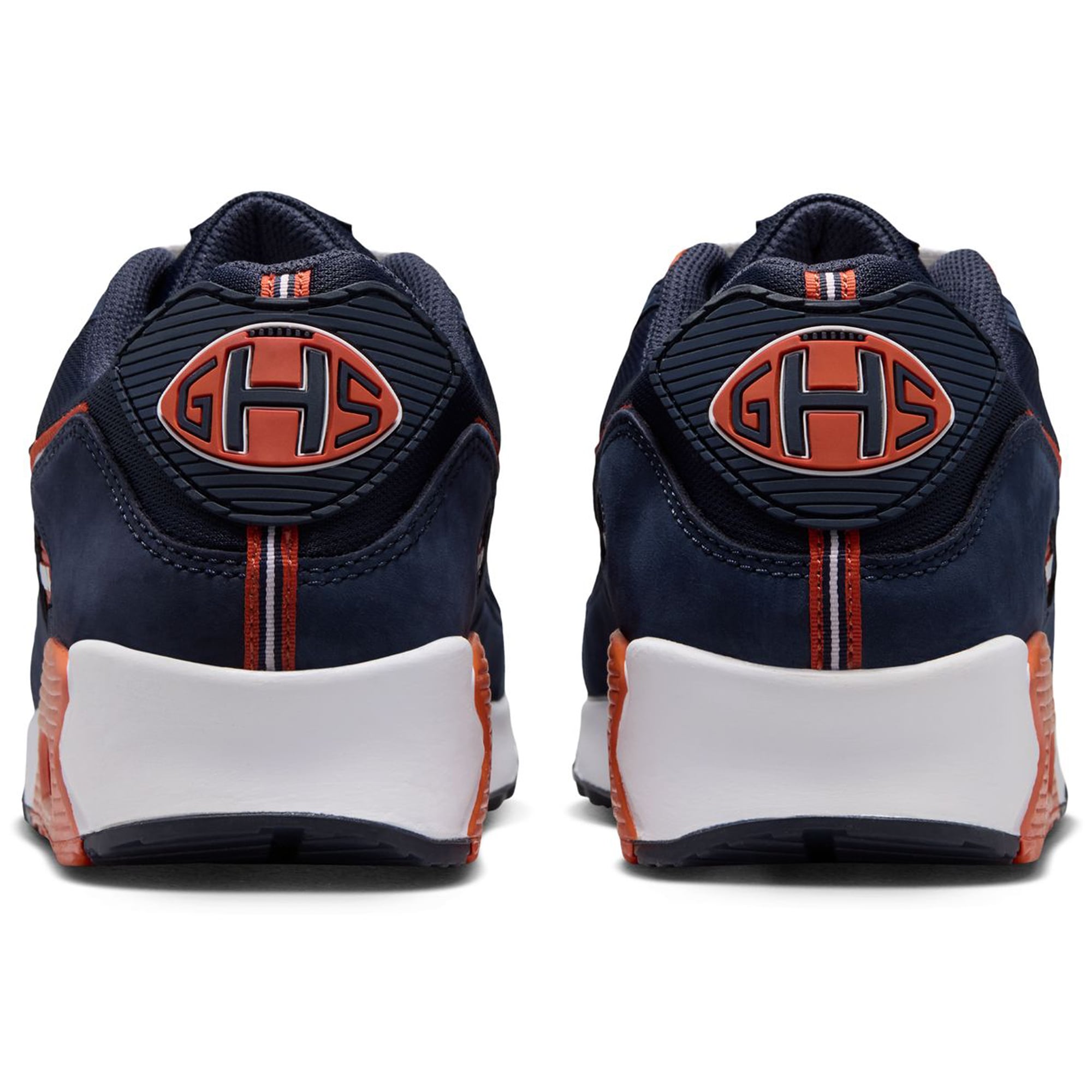 Men's Nike Navy Chicago Bears 2026 Rivalries Collection Air Max 90 Shoes