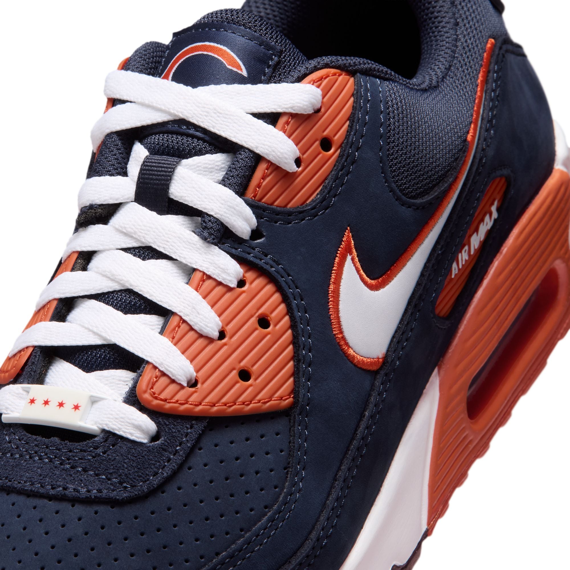 Men's Nike Navy Chicago Bears 2026 Rivalries Collection Air Max 90 Shoes