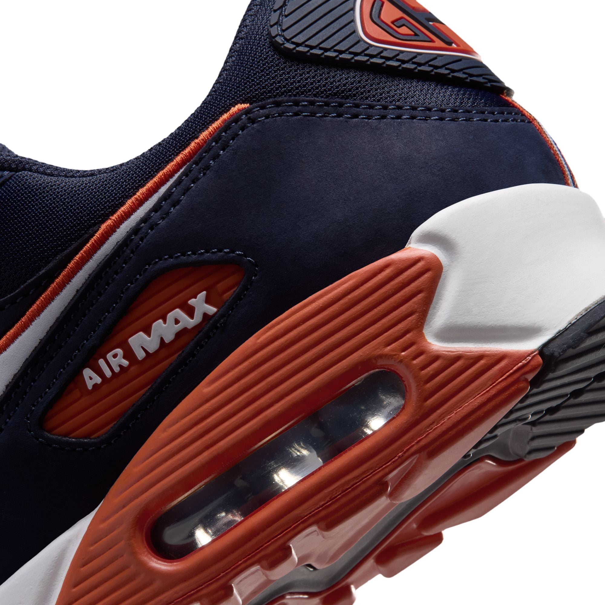 Men's Nike Navy Chicago Bears 2026 Rivalries Collection Air Max 90 Shoes