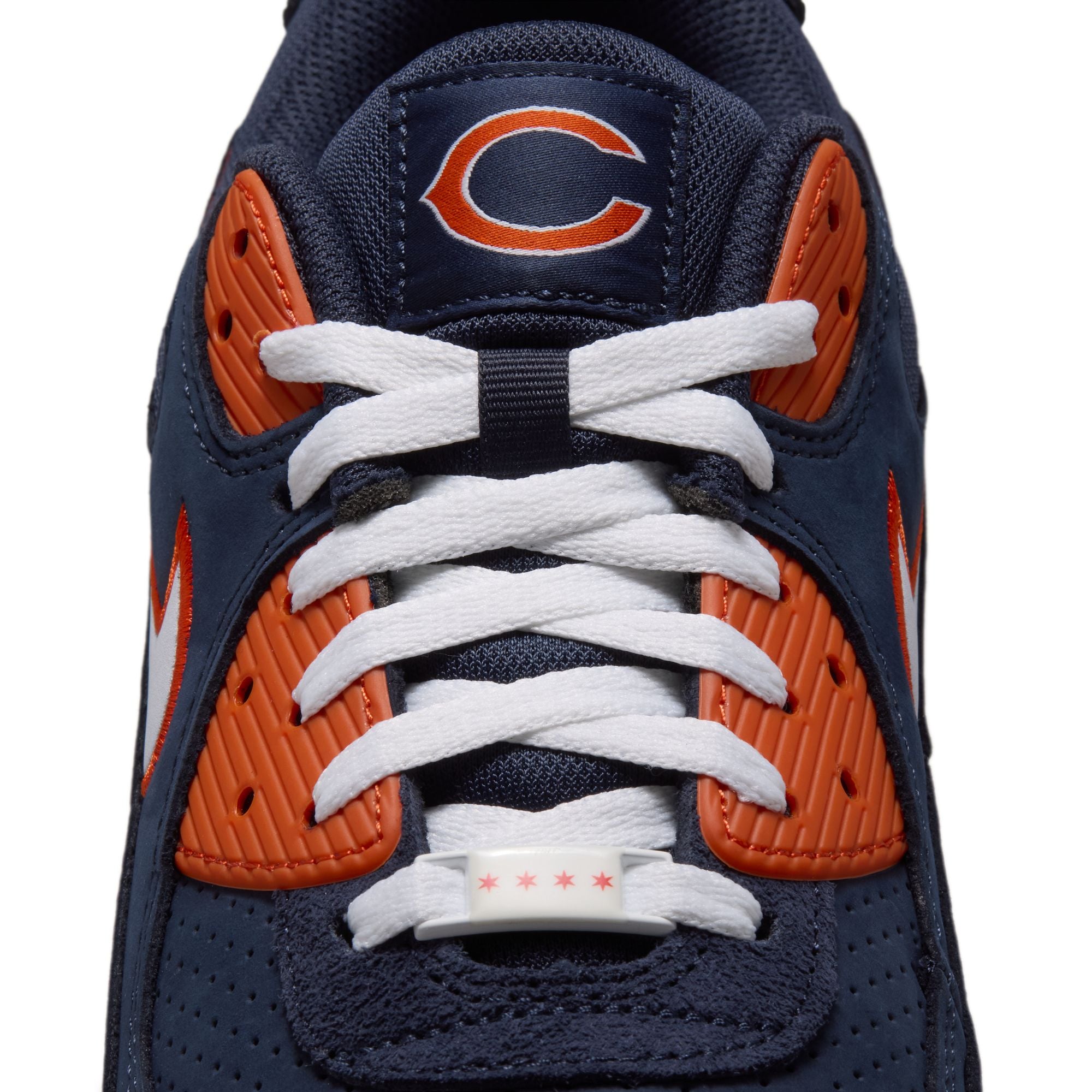 Men's Nike Navy Chicago Bears 2026 Rivalries Collection Air Max 90 Shoes
