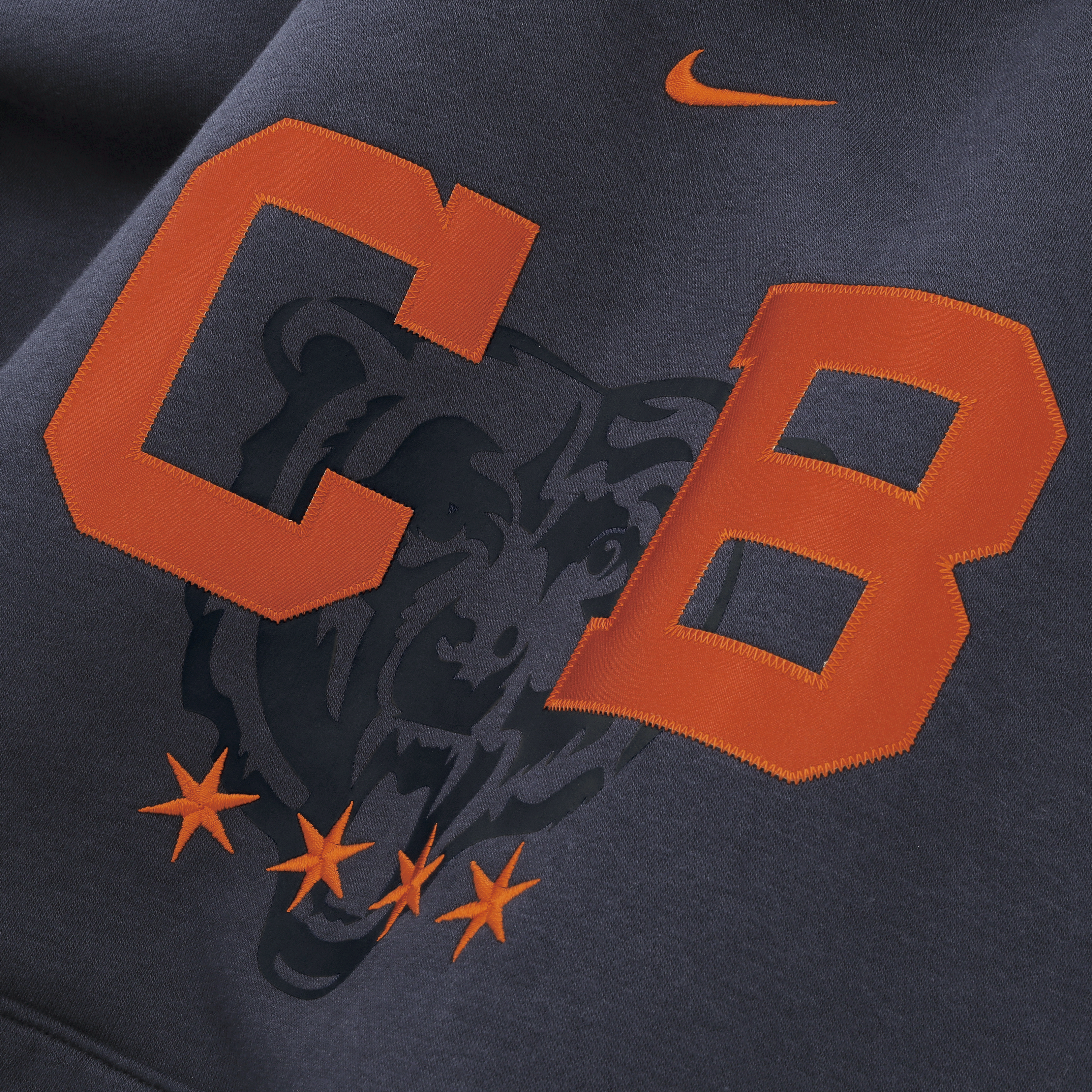 Sweat à capuche Nike Air pour homme, coloris marine, collection Chicago Bears 2026 Rivalries.
