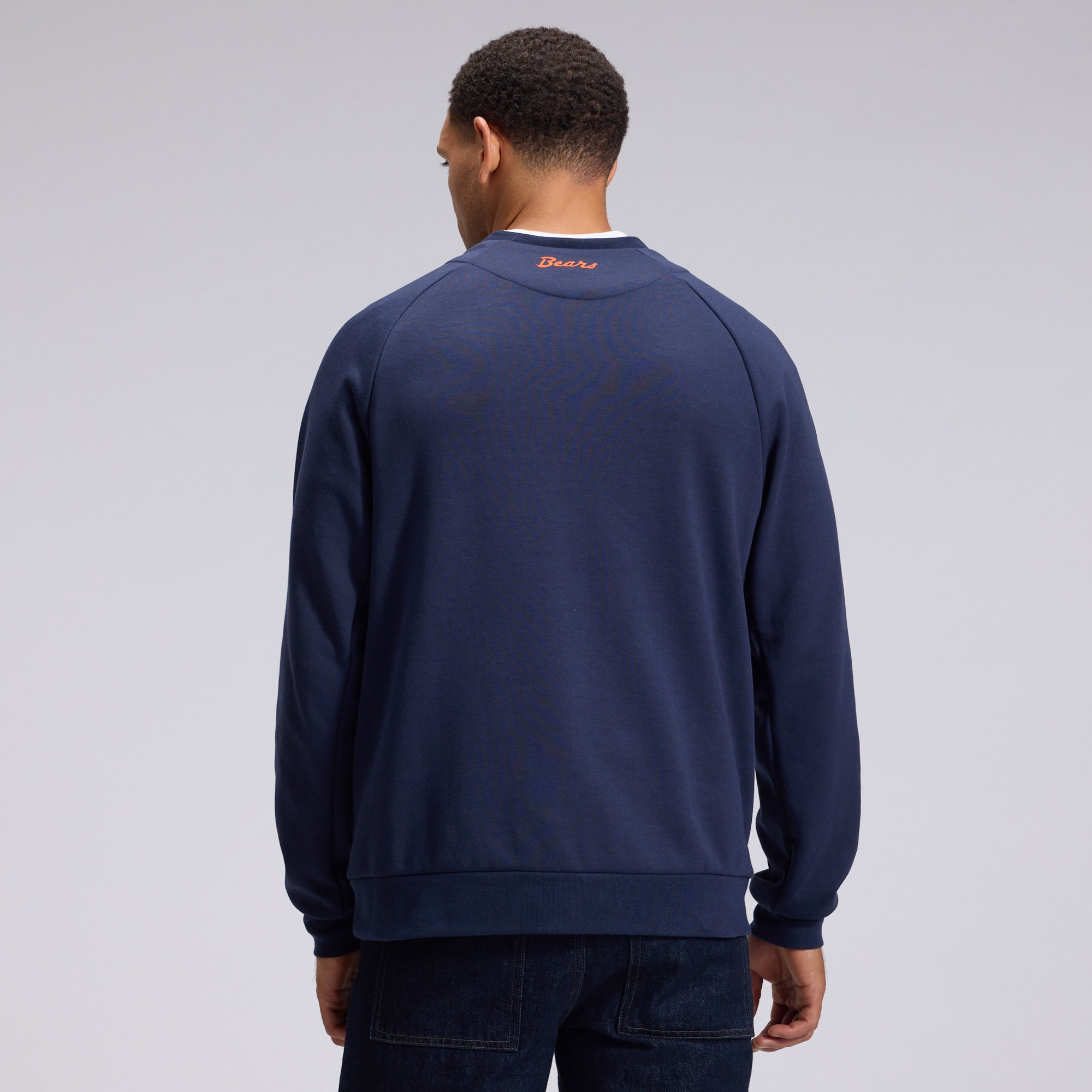 Men's Nike Navy Chicago Bears 2026 Rivalries Collection Dri-FIT Crew Sweatshirt