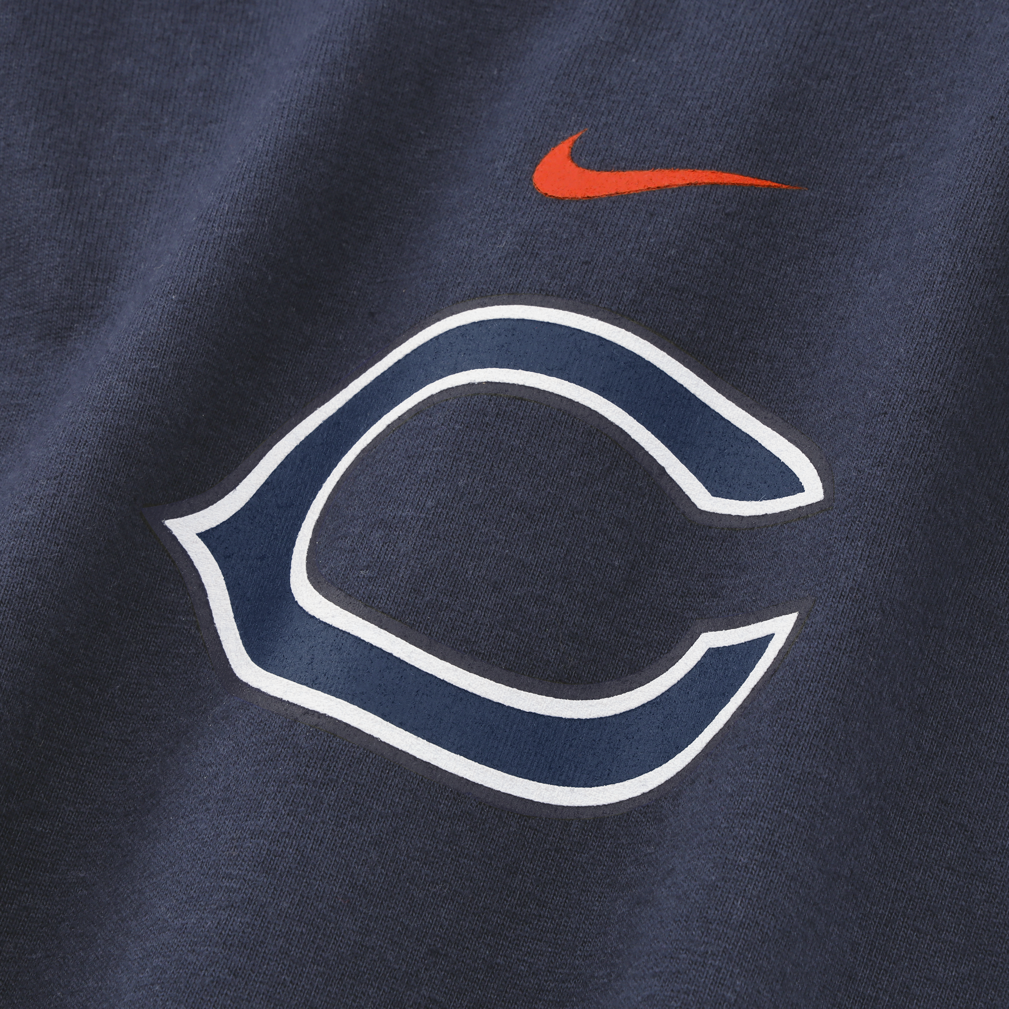 T-shirt à manches longues Nike Max90 pour homme, coloris marine, Chicago Bears, collection Rivalités 2026