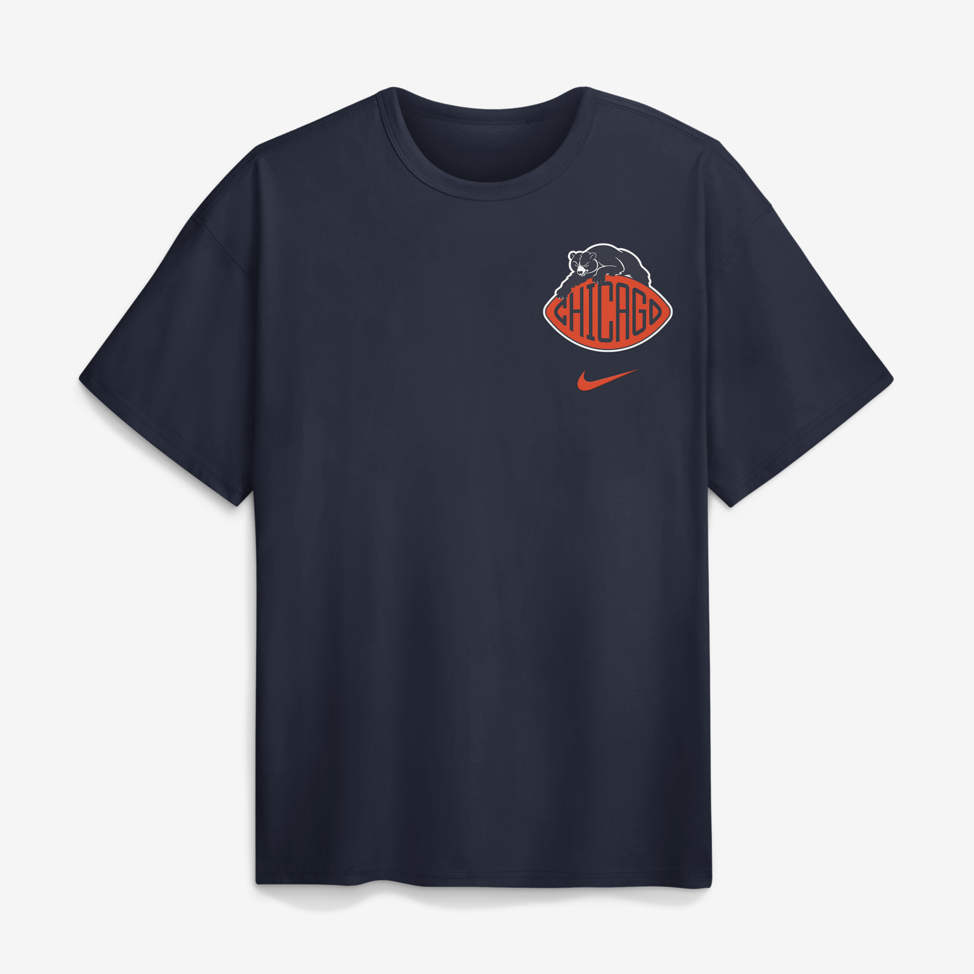 Men's Nike Navy Chicago Bears 2026 Rivalries Collection Max90 T-Shirt