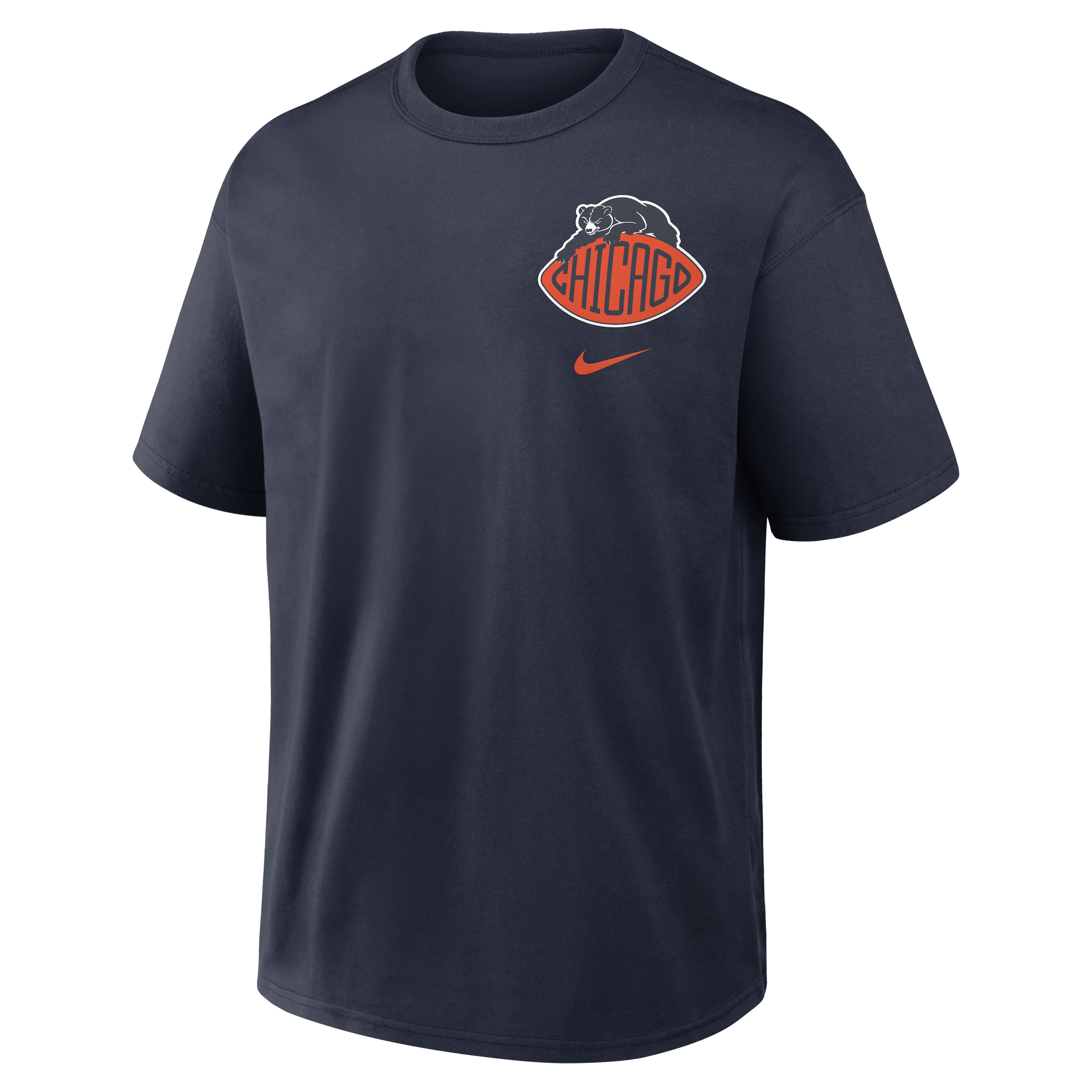 Men's Nike Navy Chicago Bears 2026 Rivalries Collection Max90 T-Shirt