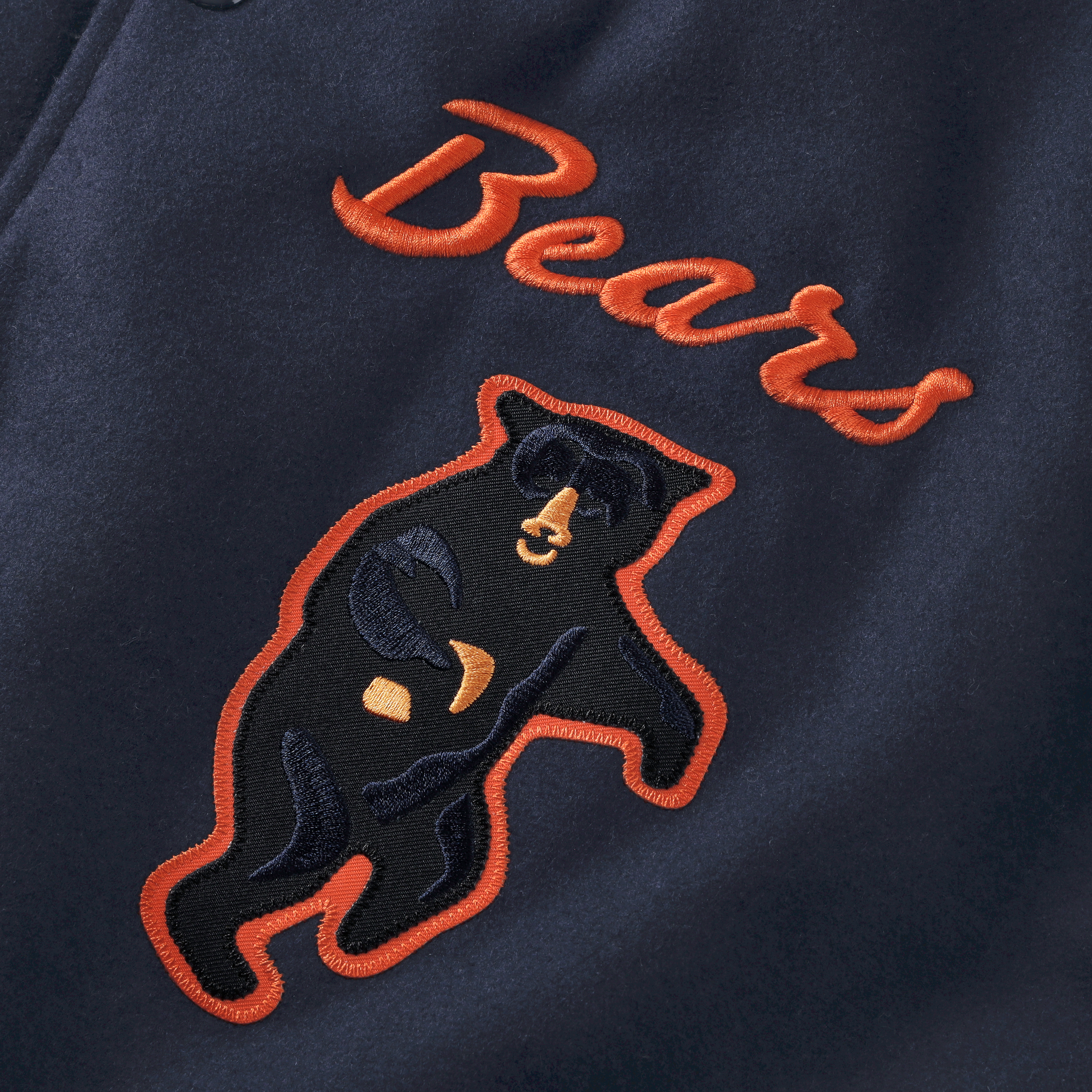Veste universitaire Nike bleu marine Chicago Bears Collection Rivalités 2026 pour homme