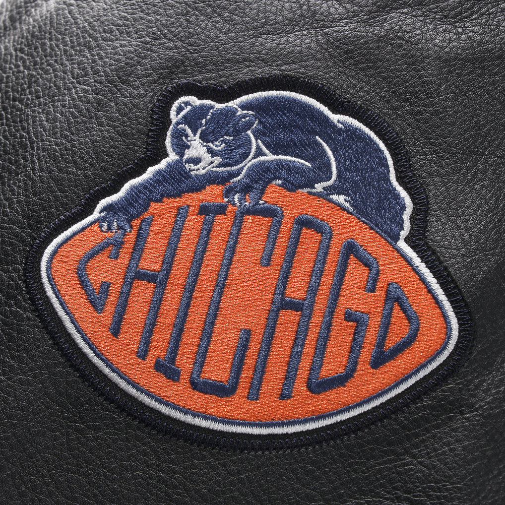 Niktea Collection Chicago Bears Nike 2026 Rivalries Collection Varsity Jacket - Navy