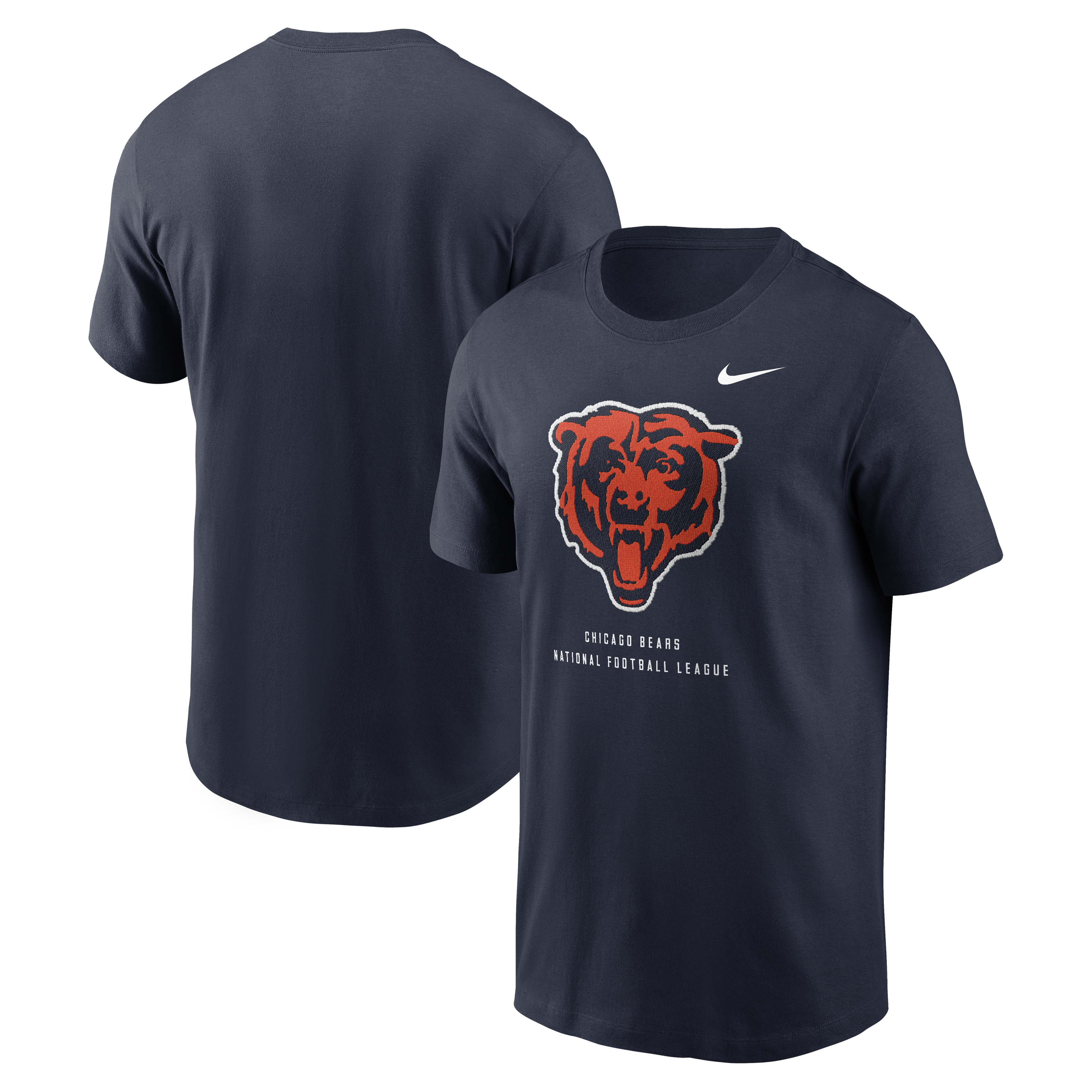 Men's Nike Navy Chicago Bears Property Of T-Shirt