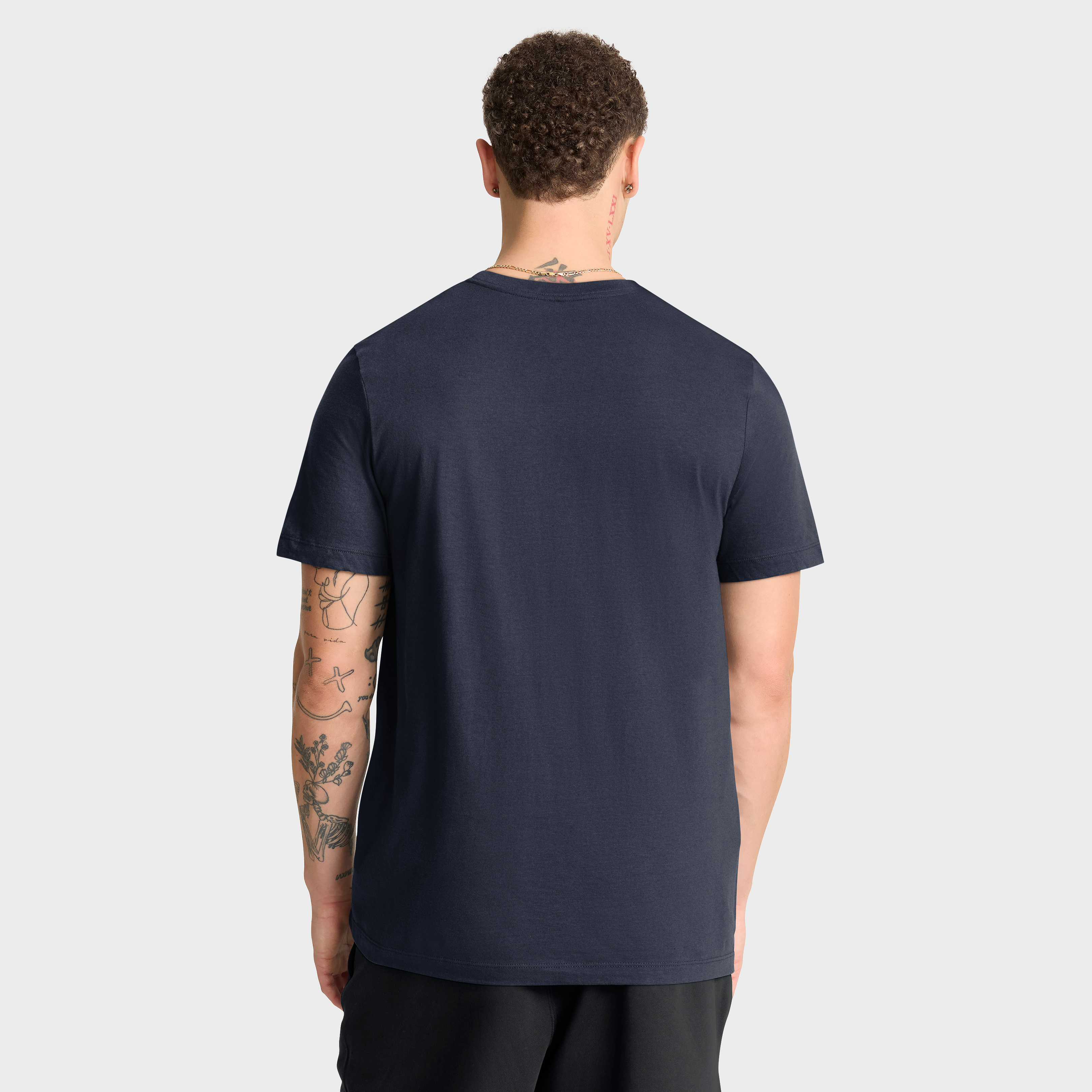 Men's Nike Navy Chicago Bears Rewind Team Spirit Essential Cotton T-Shirt
