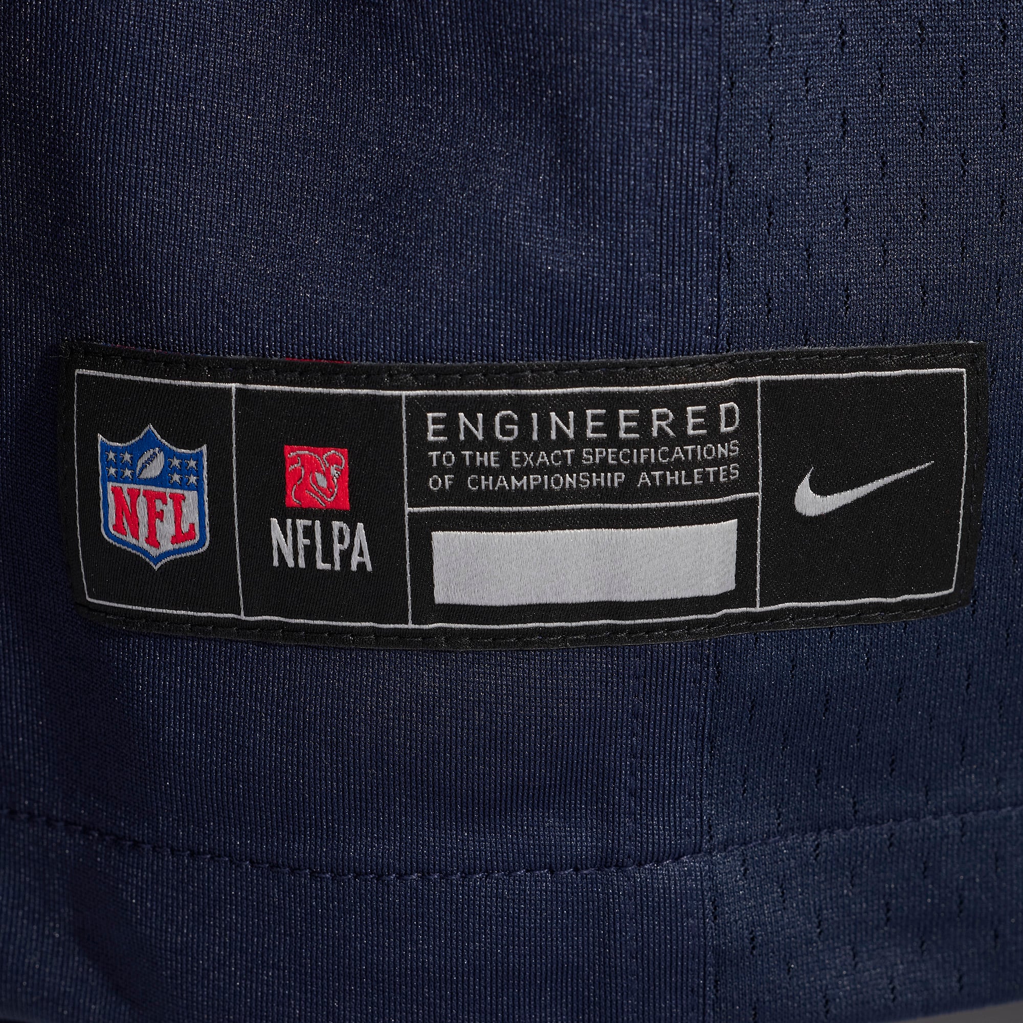 Maillot de match Nike Nick McCloud bleu marine des Chicago Bears pour homme