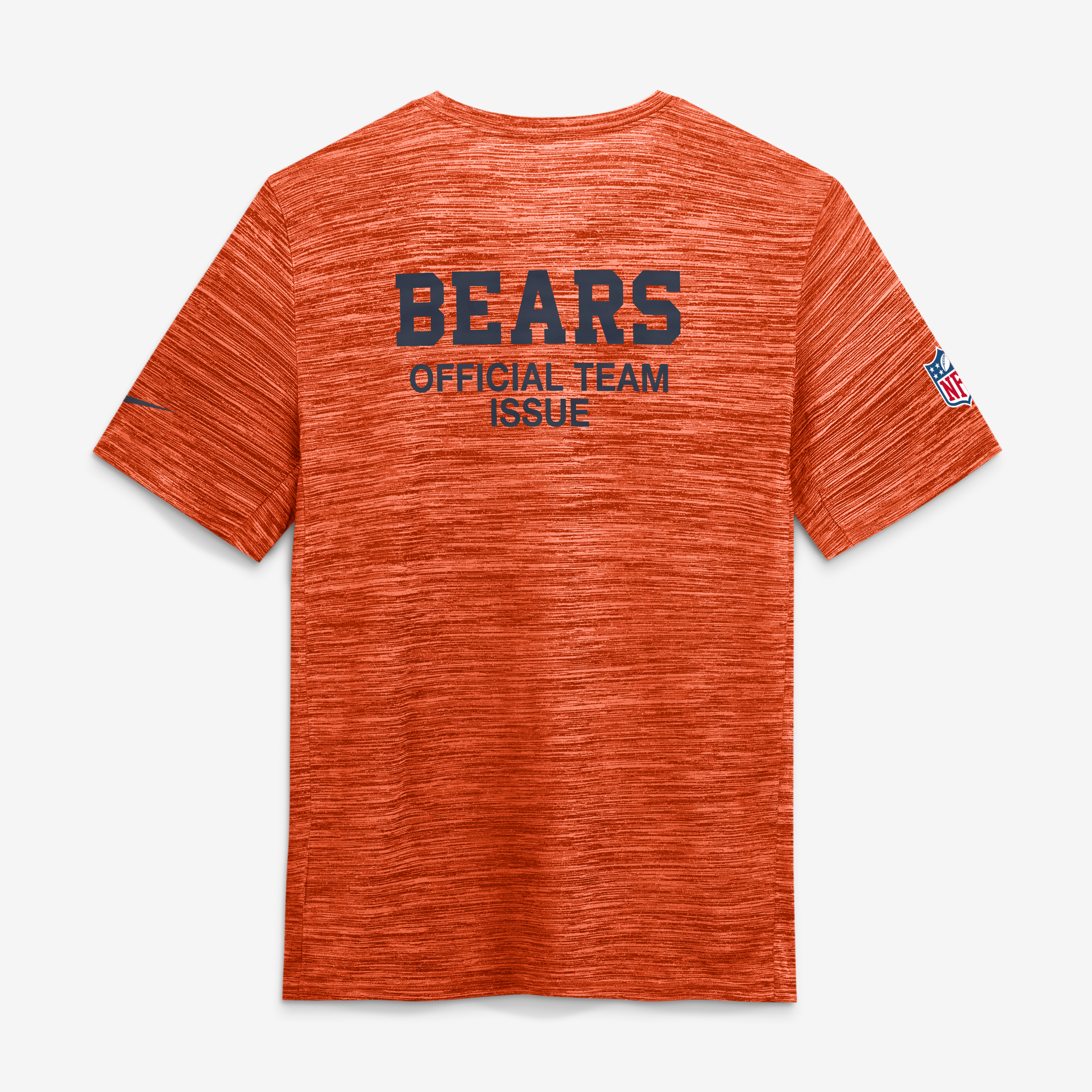 Men's Nike Orange Chicago Bears 2026 Rivalries Collection Sideline Velocity T-Shirt