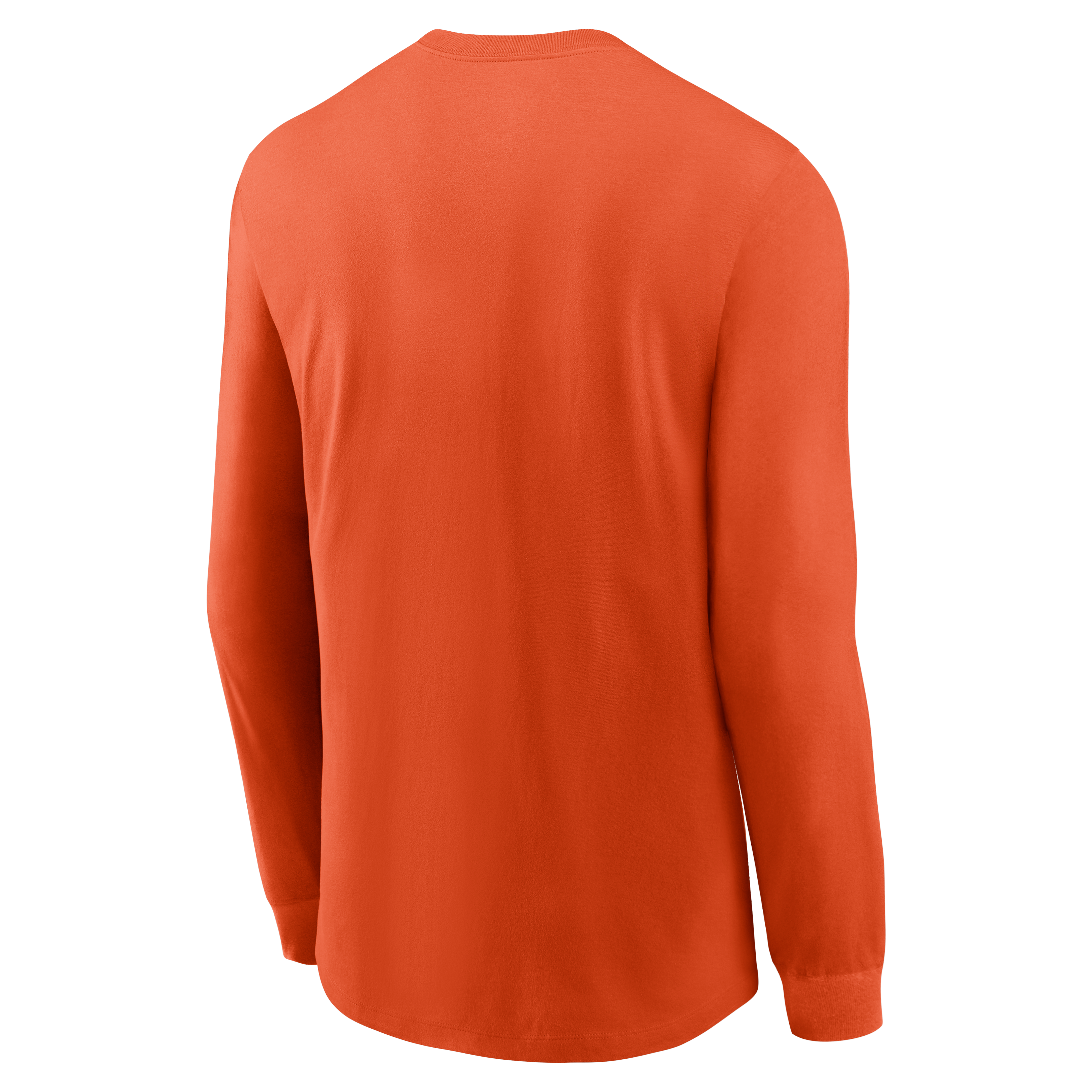 T-shirt à manches longues en coton essentiel Nike Chicago Bears orange pour homme, toujours prêt