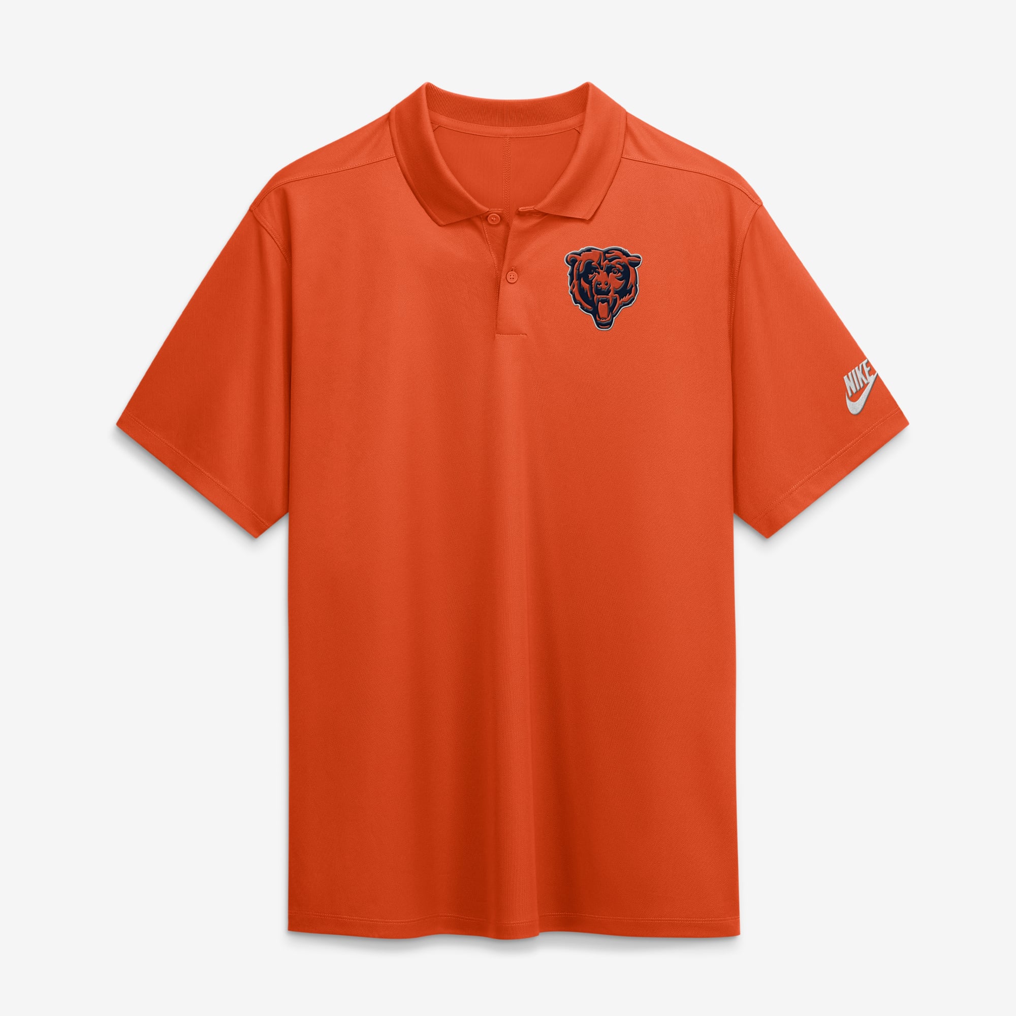 Polo Nike Dri-FIT Heritage Roots Victory des Chicago Bears, orange, pour homme